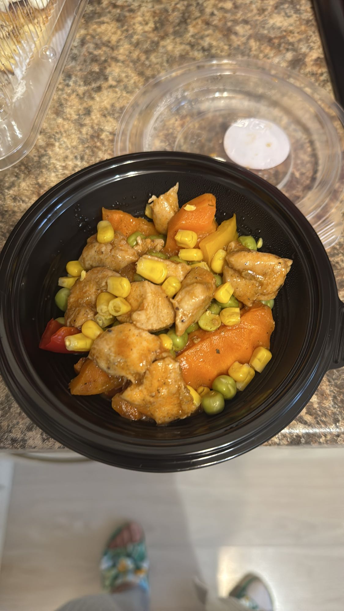 Курица с овощами