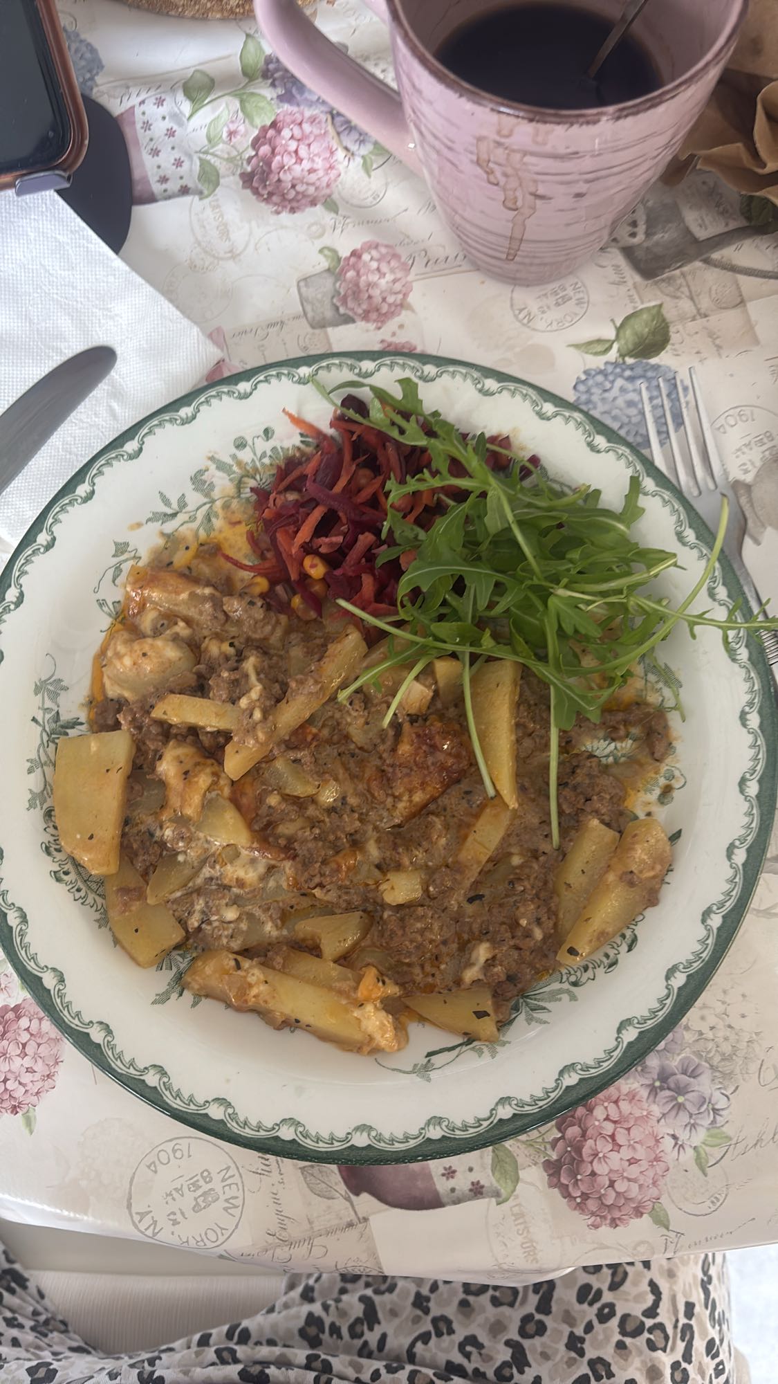 Potatisgratäng med köttfärs