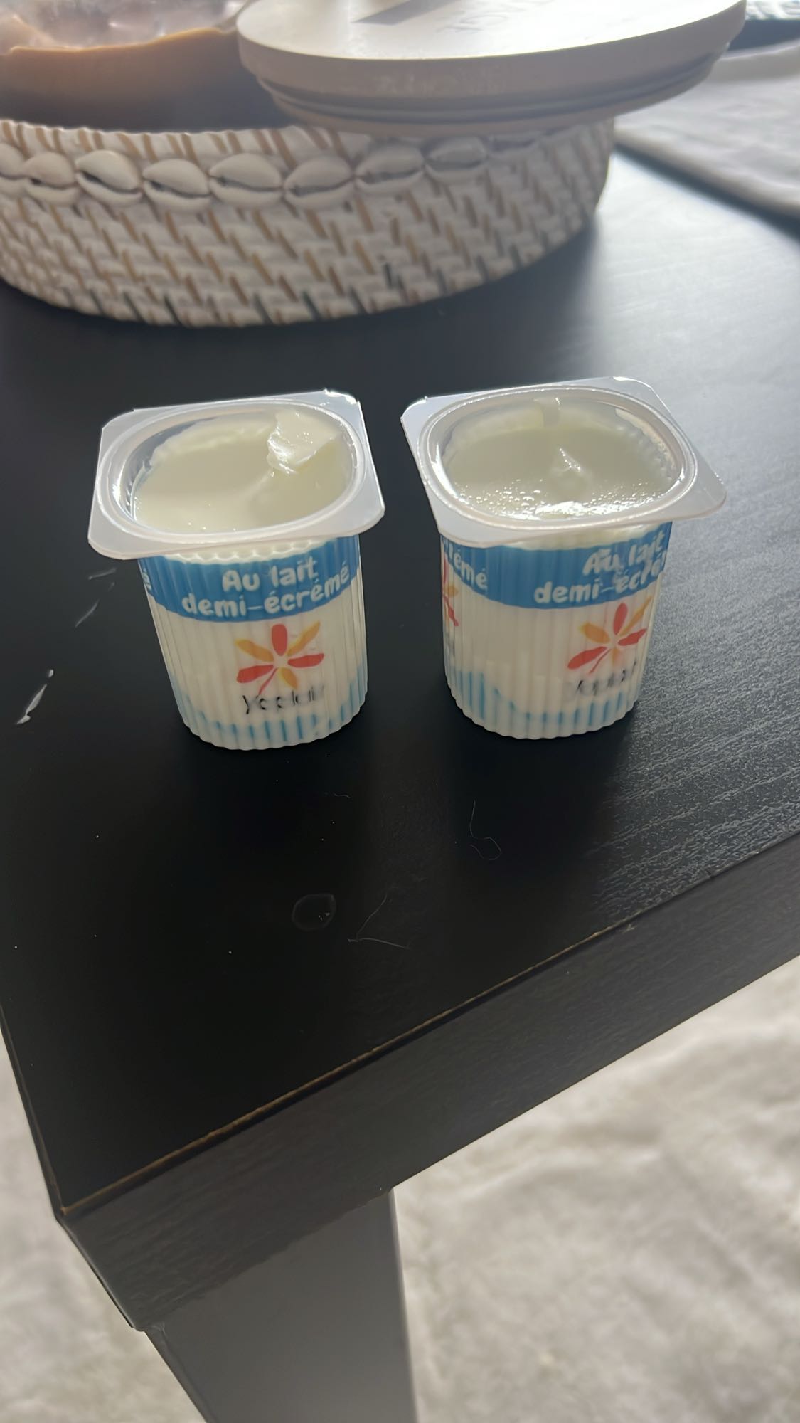 Yaourt au lait demi-écrémé