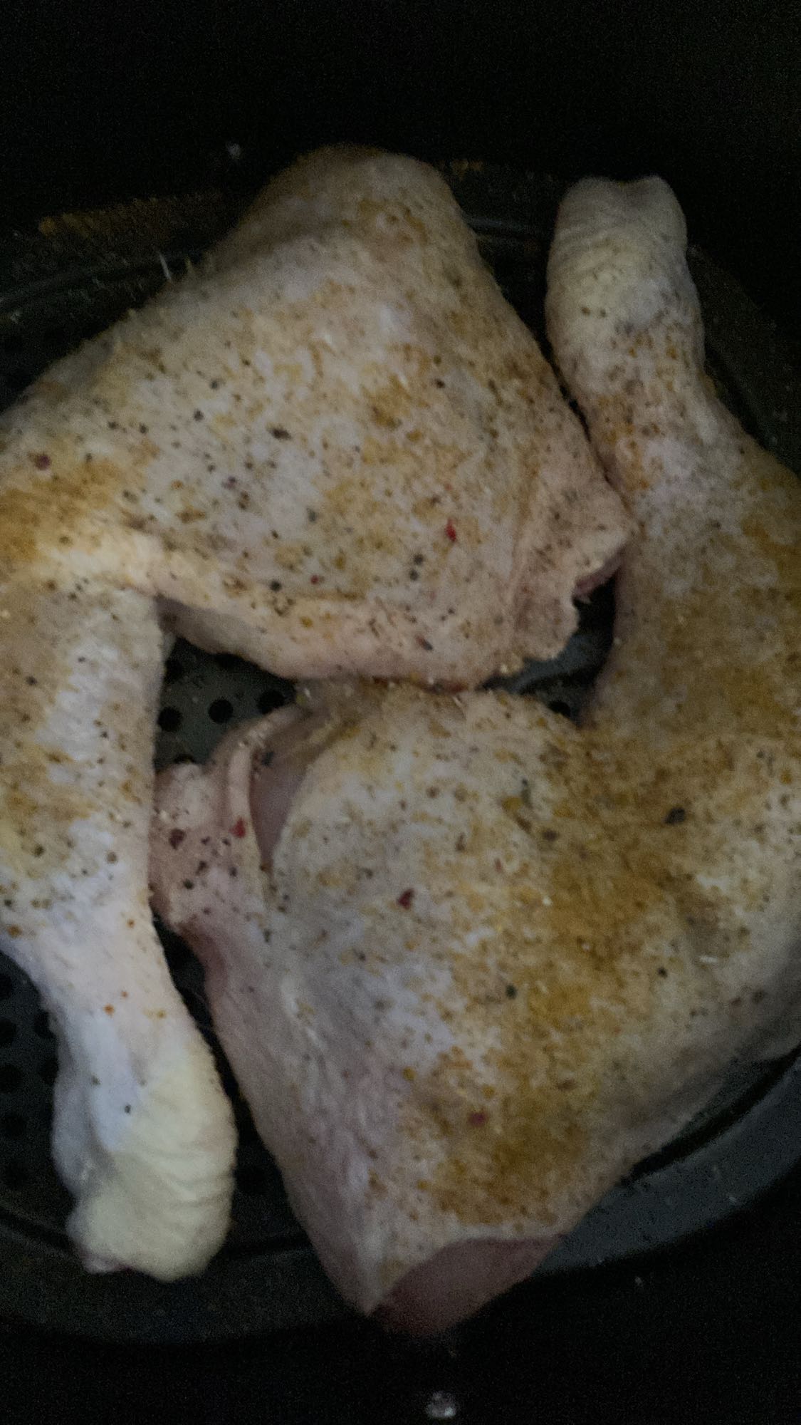 Poulet assaisonné