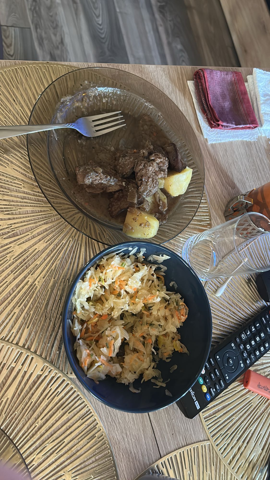 Gulasz z ziemniakami