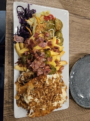 Loaded Fries with Chicken