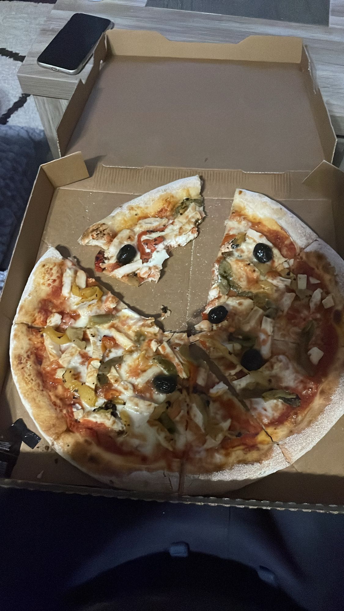 Pizza aux légumes