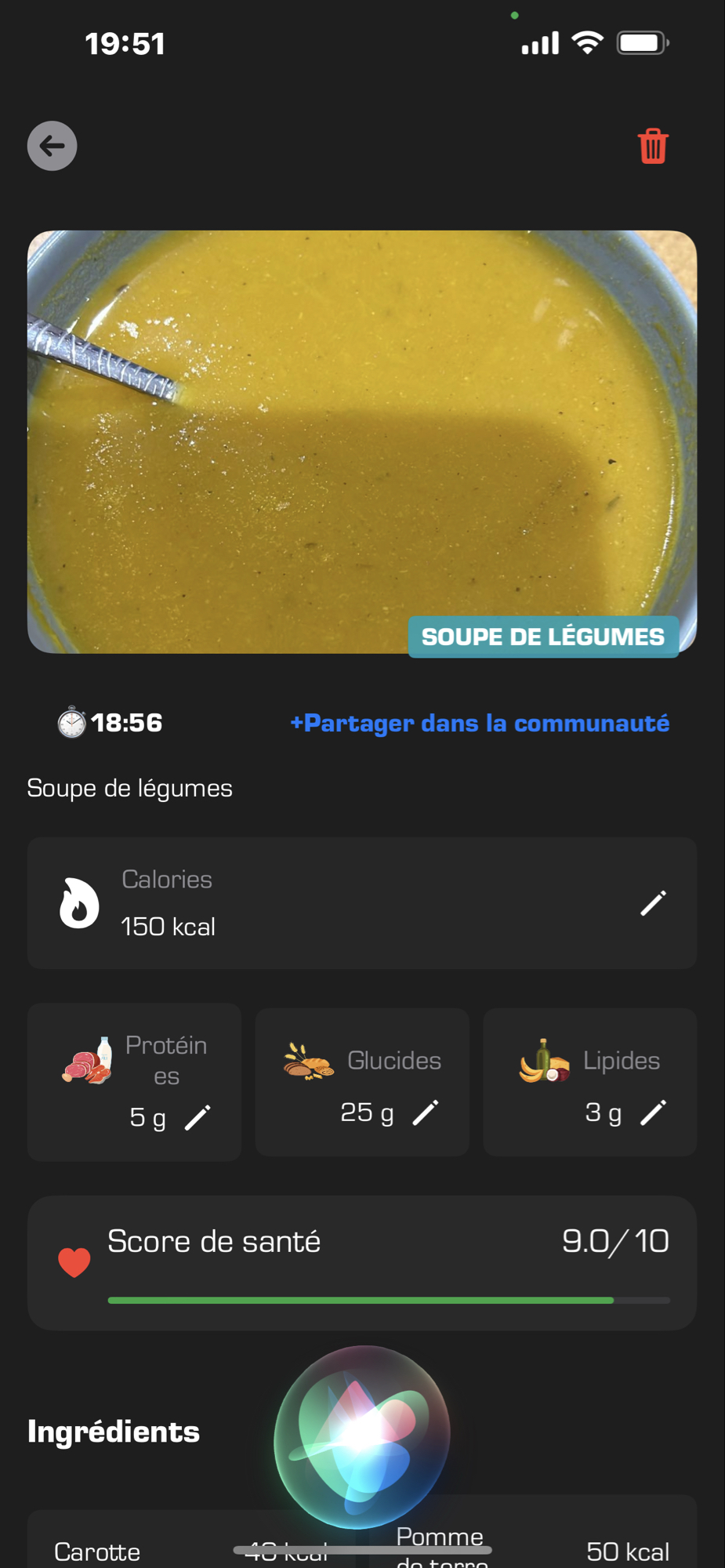 Soupe de légumes