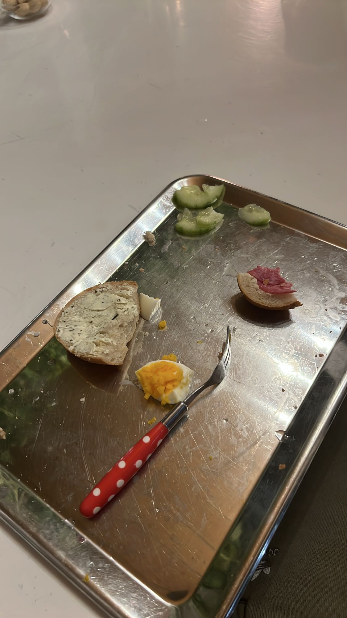 Brotzeit mit Ei