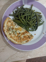 Omelette with Green Beans
