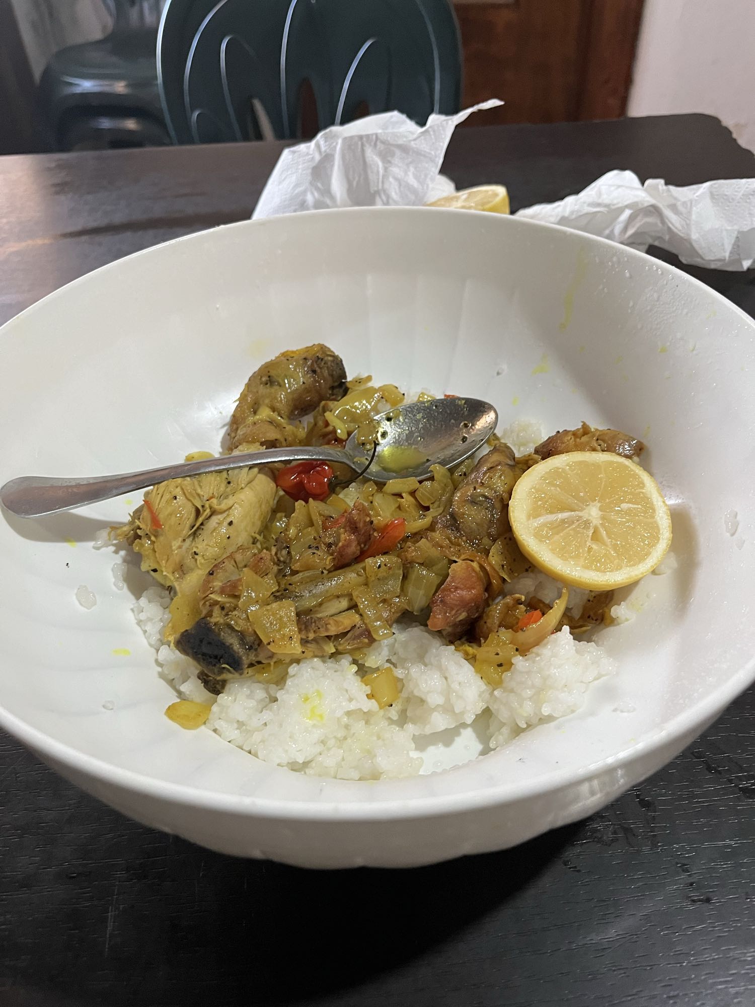 Chicken Stew with Rice