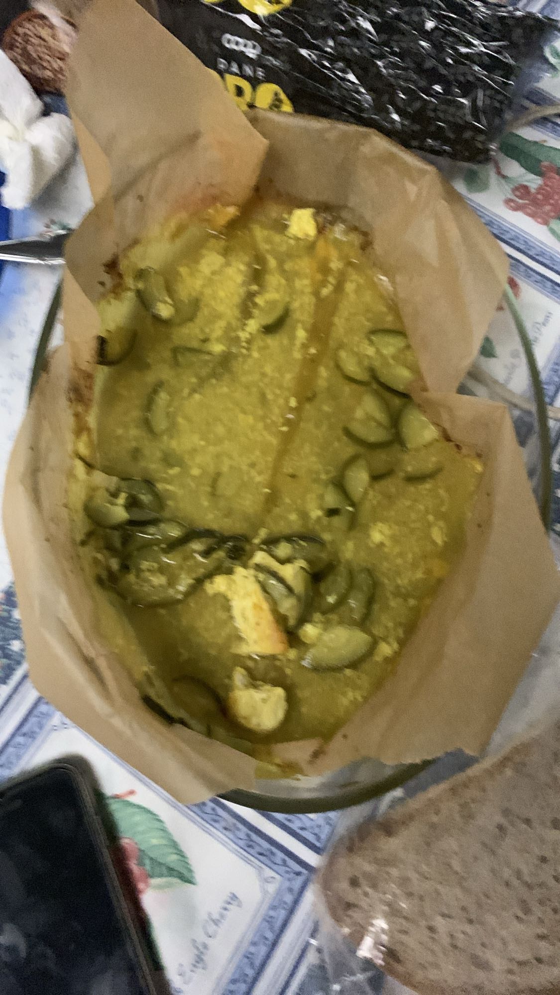 Zucchini Chickpea Bake