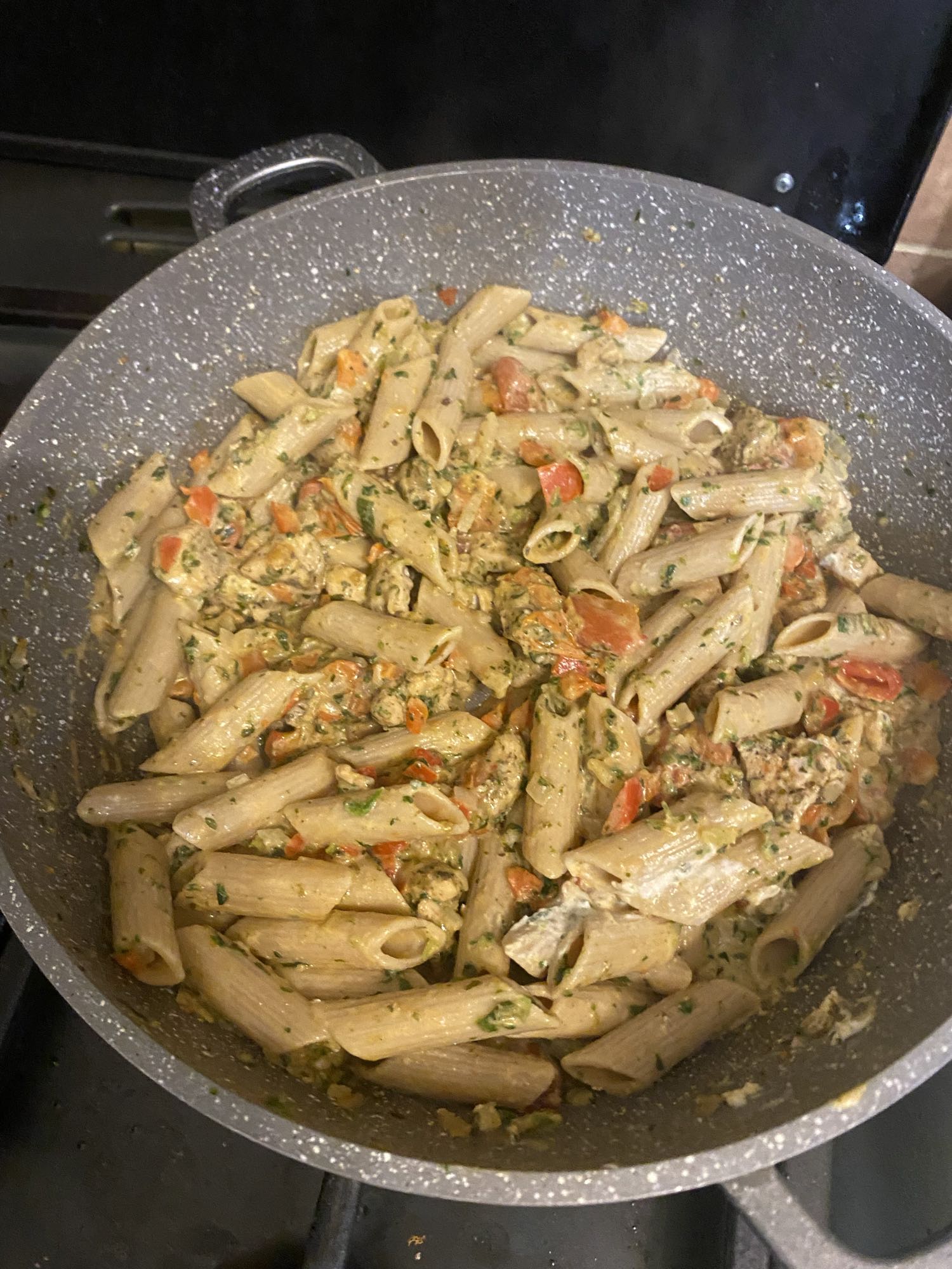 Makaron z kurczakiem