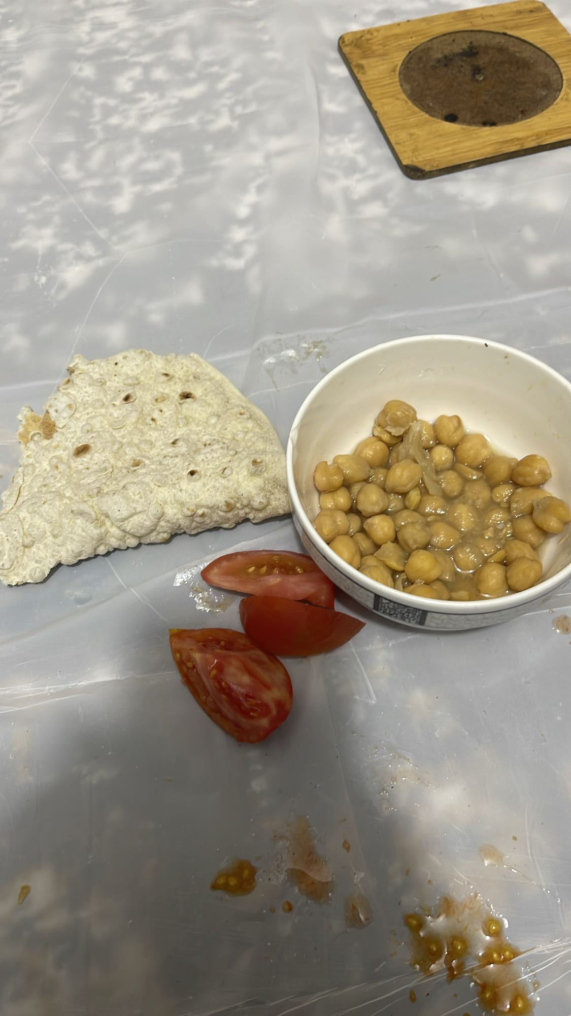 Chickpea with Bread