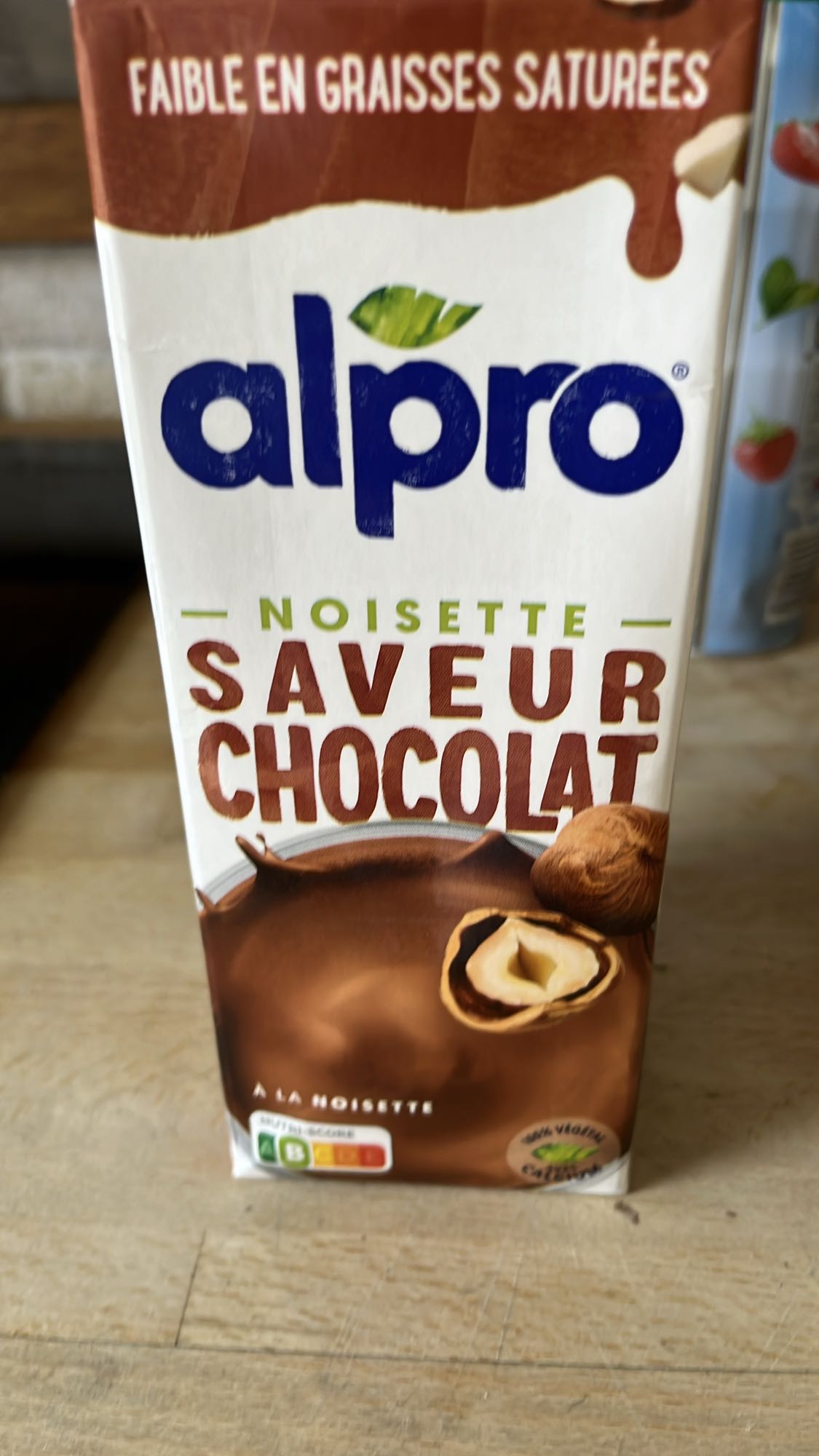 Boisson noisette chocolat
