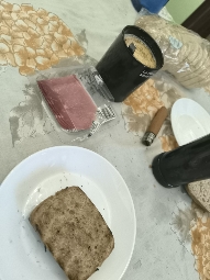 Sándwich de pan integral