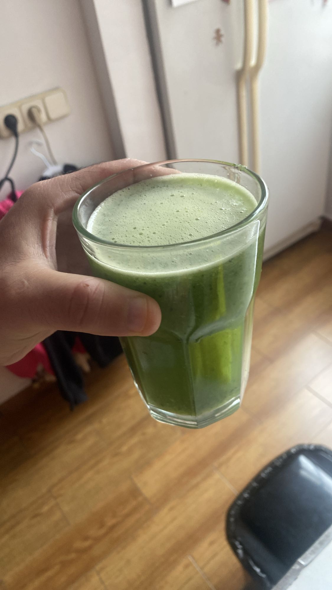 Jugo verde saludable