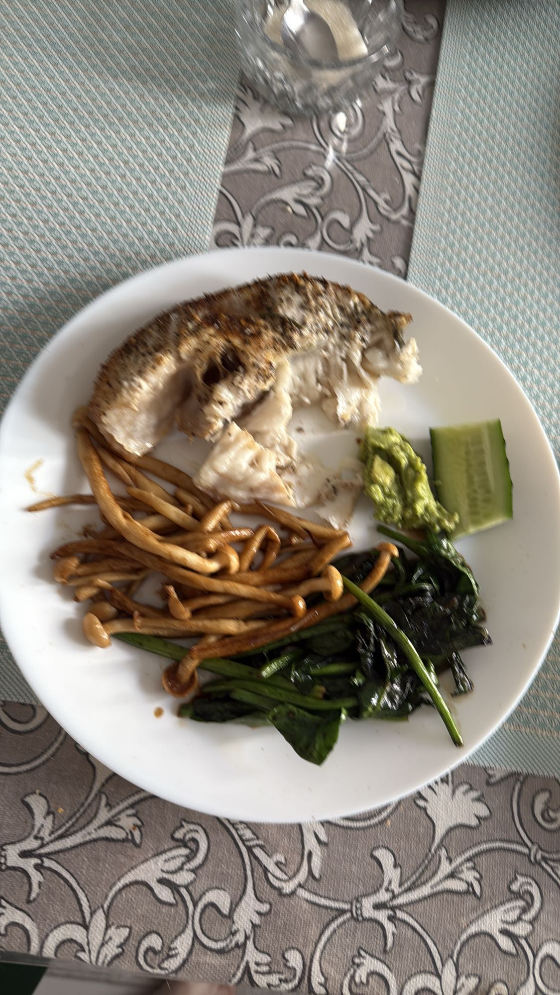 Grilled Fish with Veggies