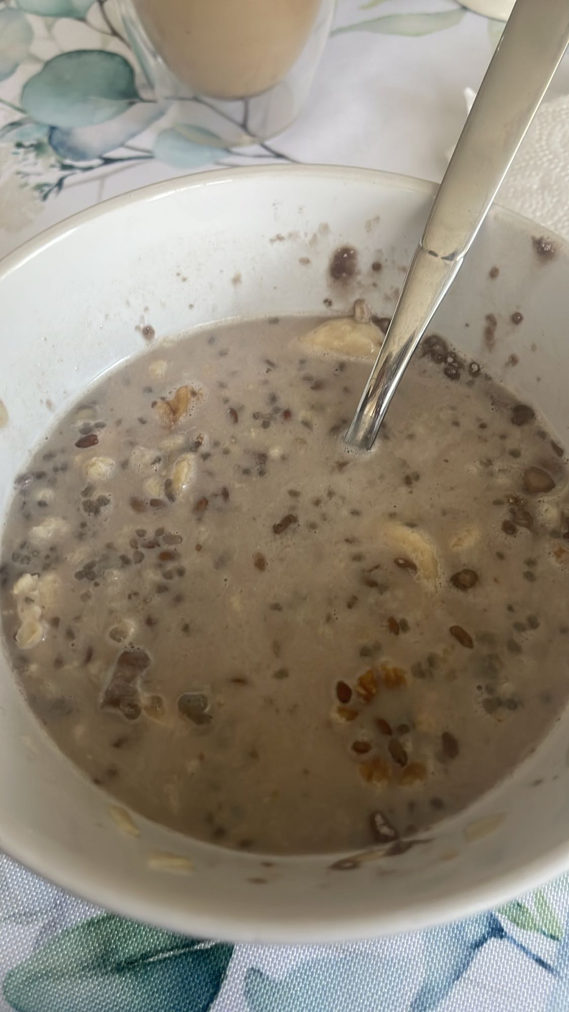 Owsianka z orzechami