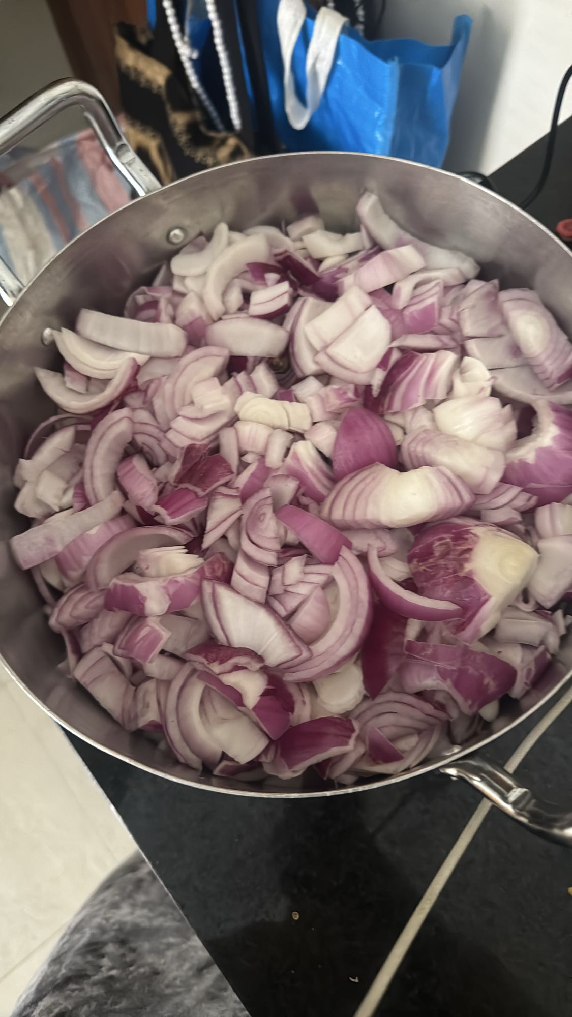 Chopped Red Onions