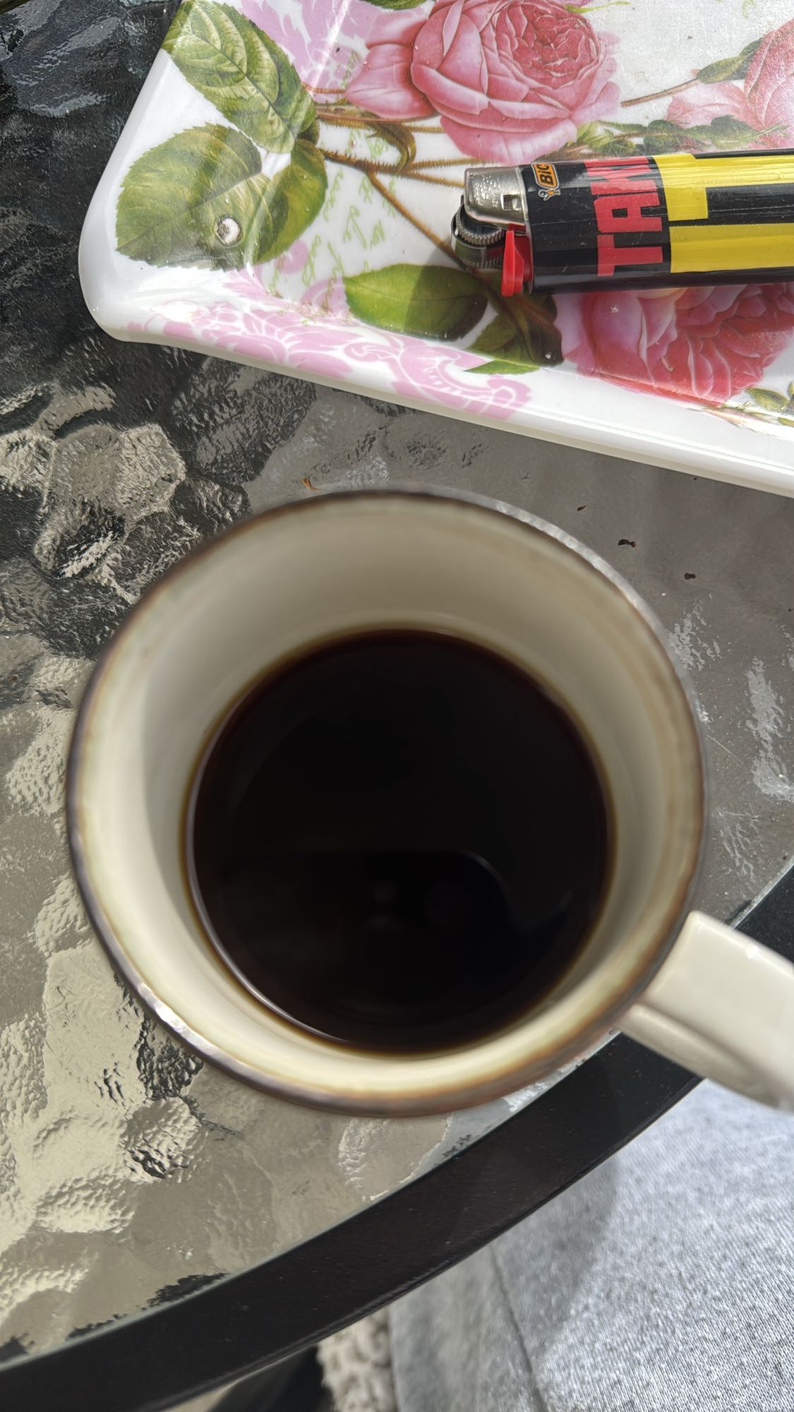 Чёрный кофе