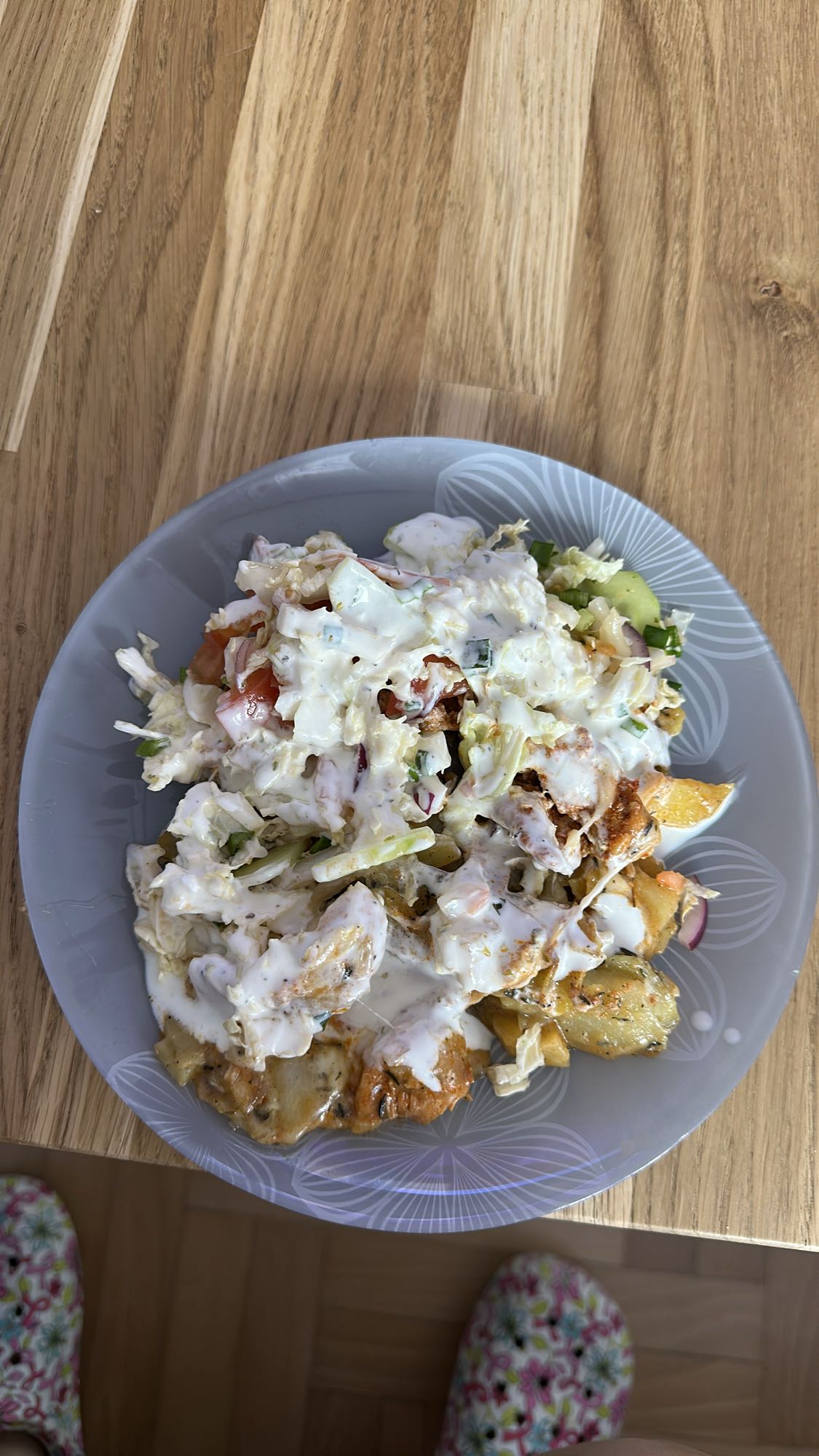 Sałatka z kurczakiem