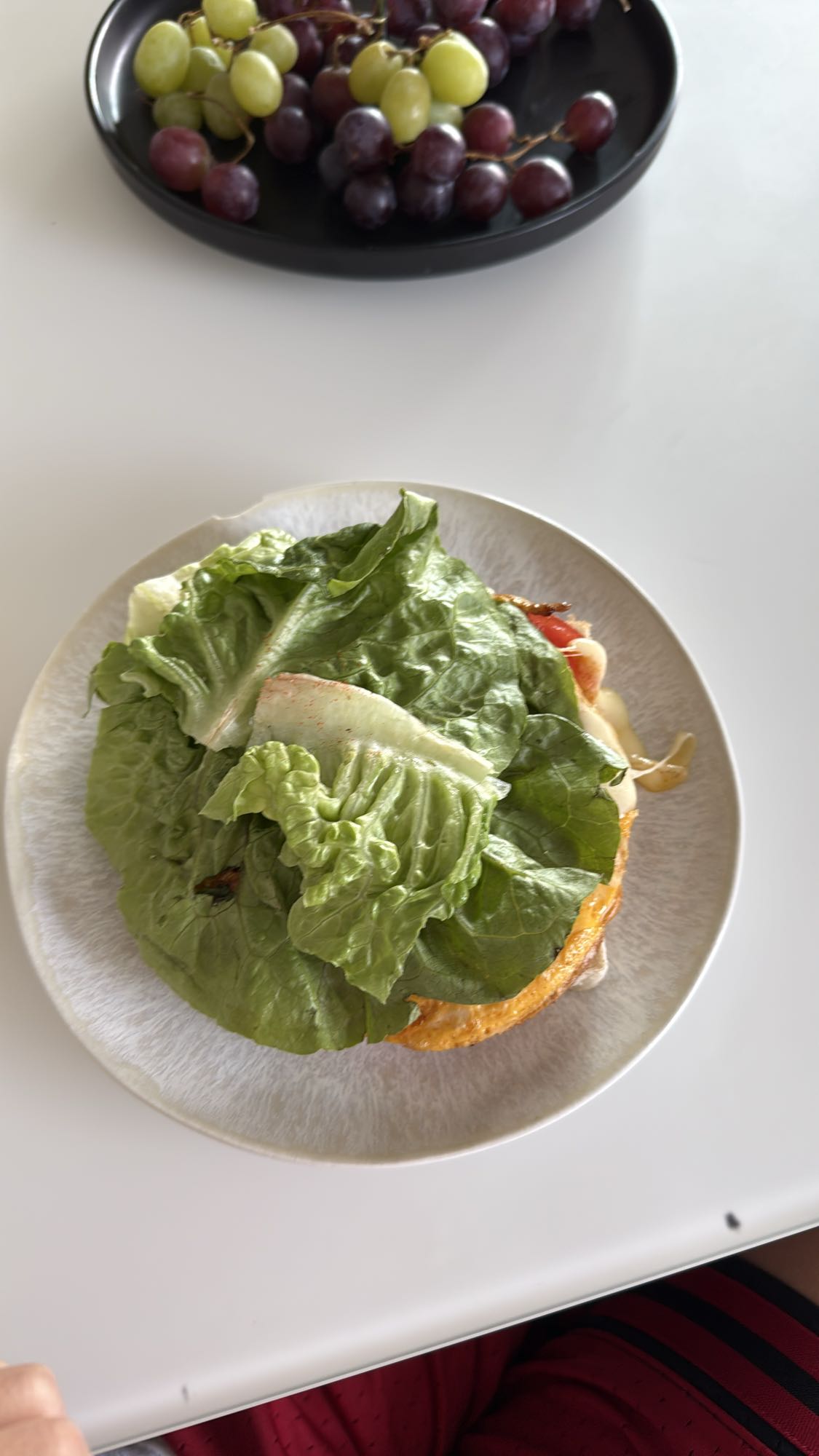 Ei-Sandwich mit Salat