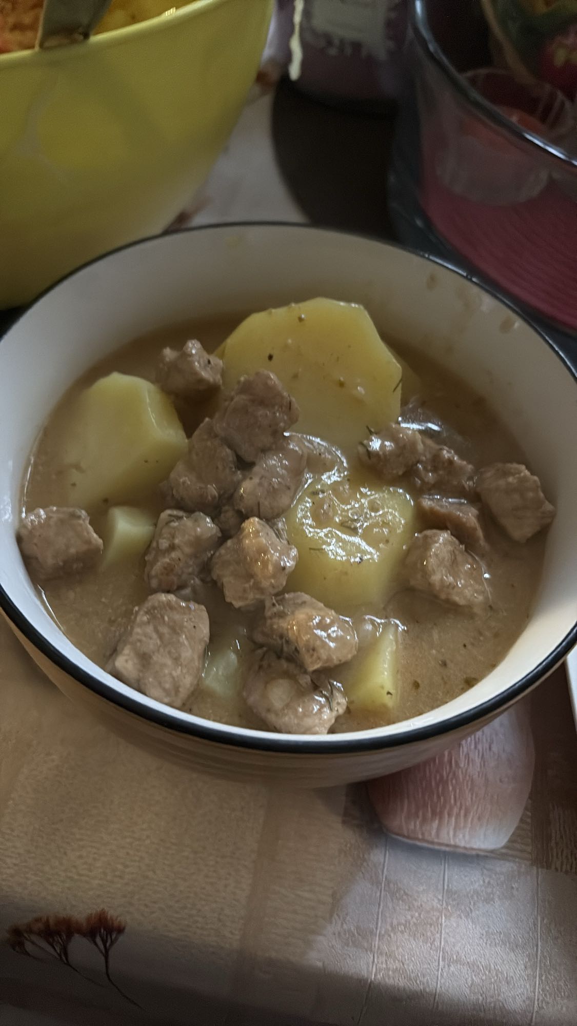 Gulasz z ziemniakami