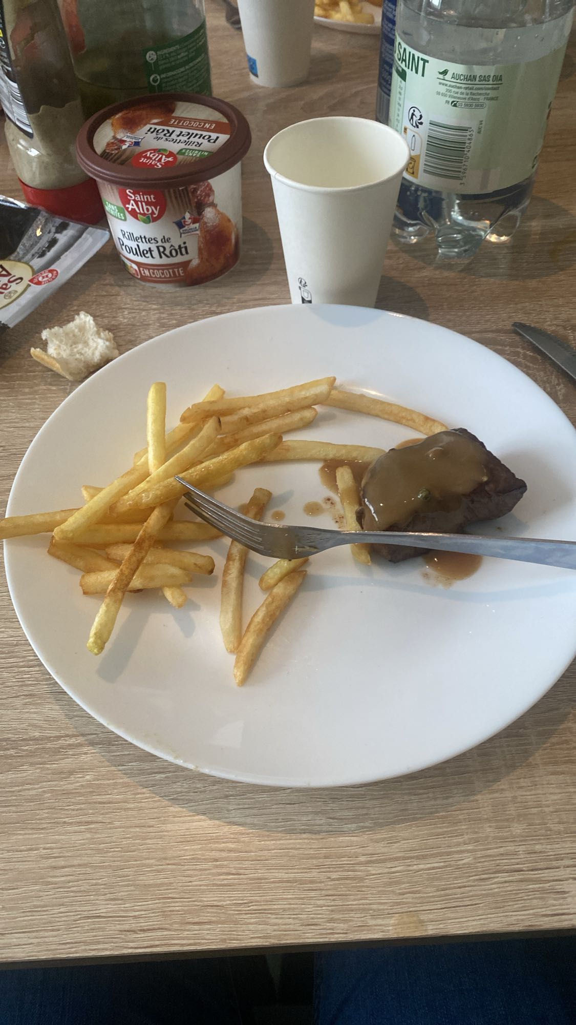 Steak avec frites