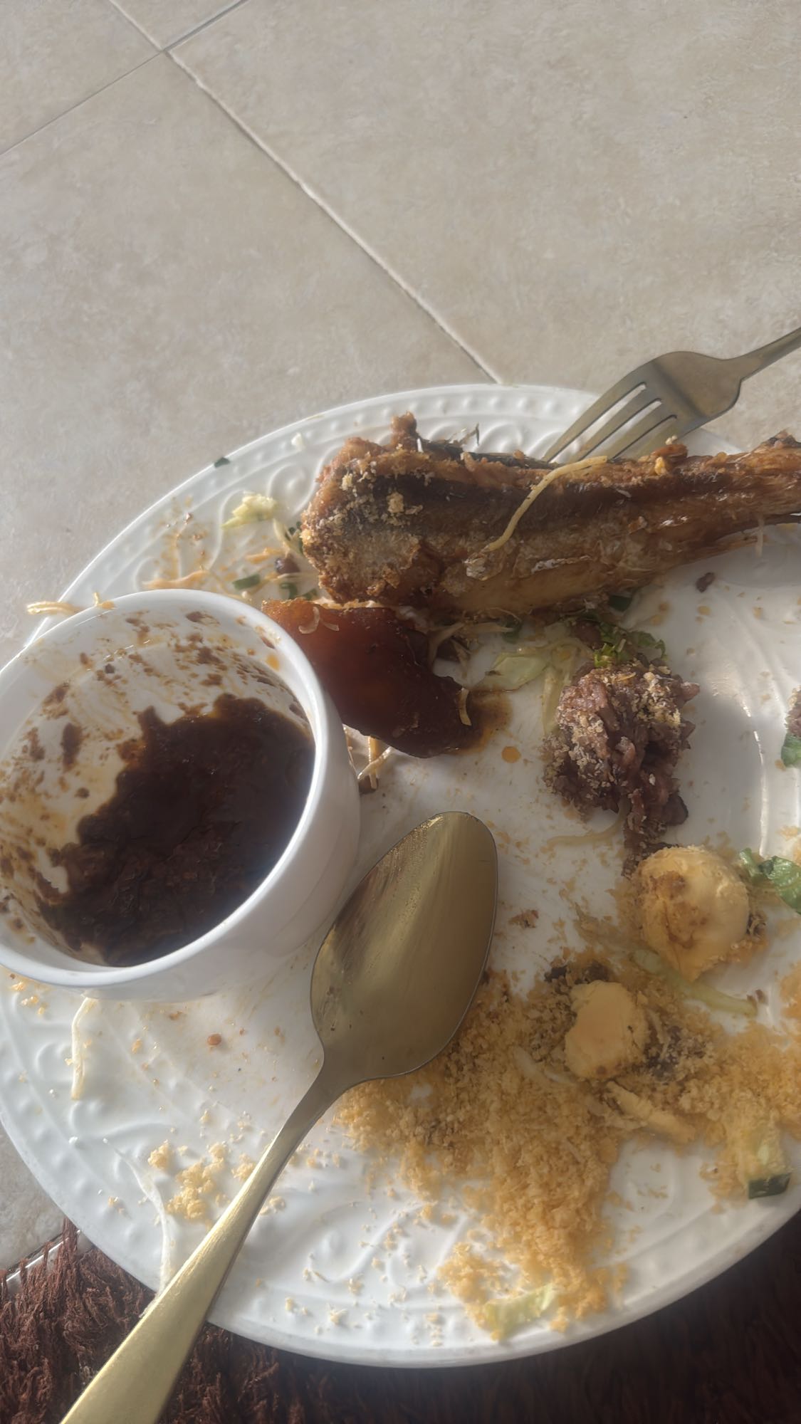Fried Fish with Sauce