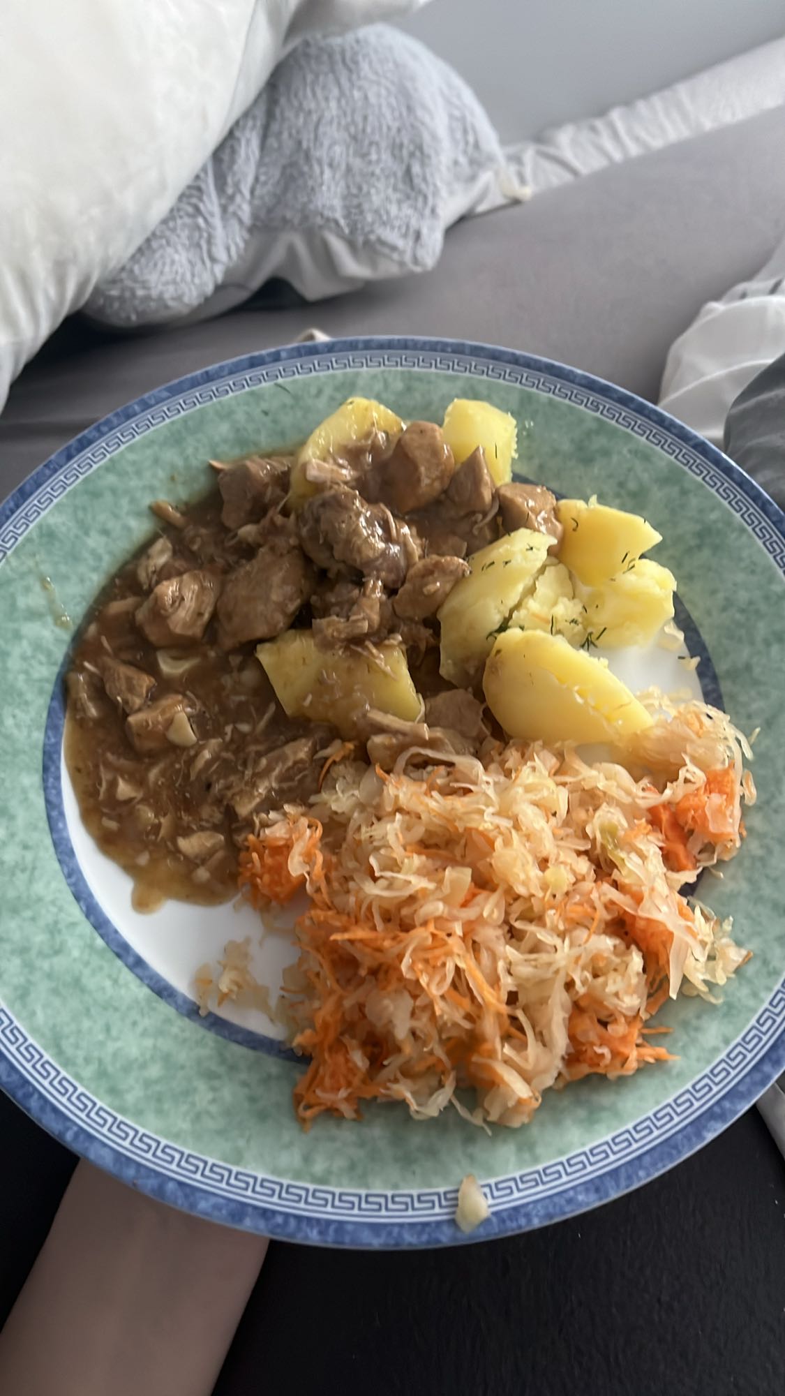 Gulasz z ziemniakami