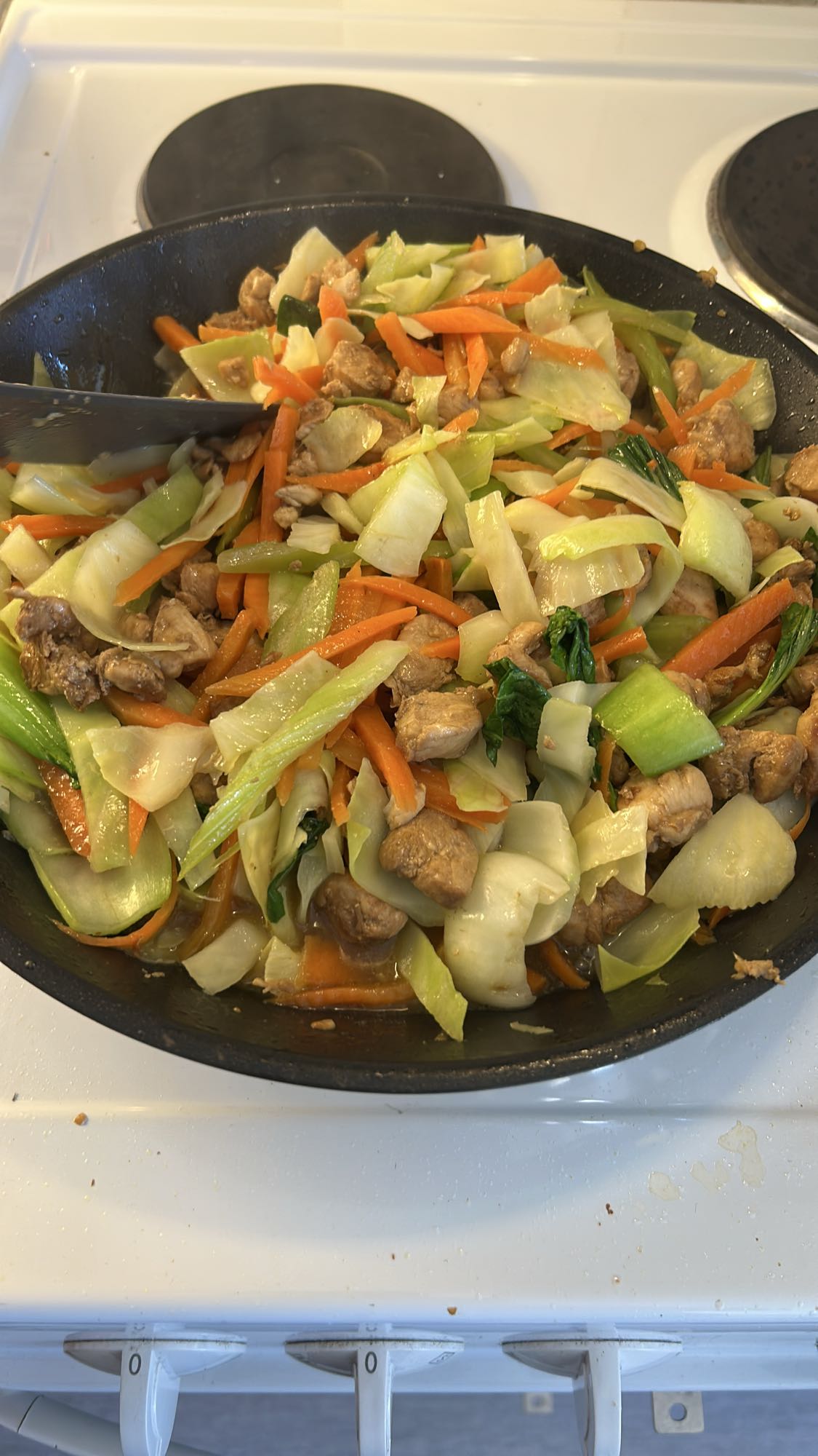 Kycklingwok med grönsaker