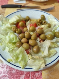 Ensalada de aceitunas