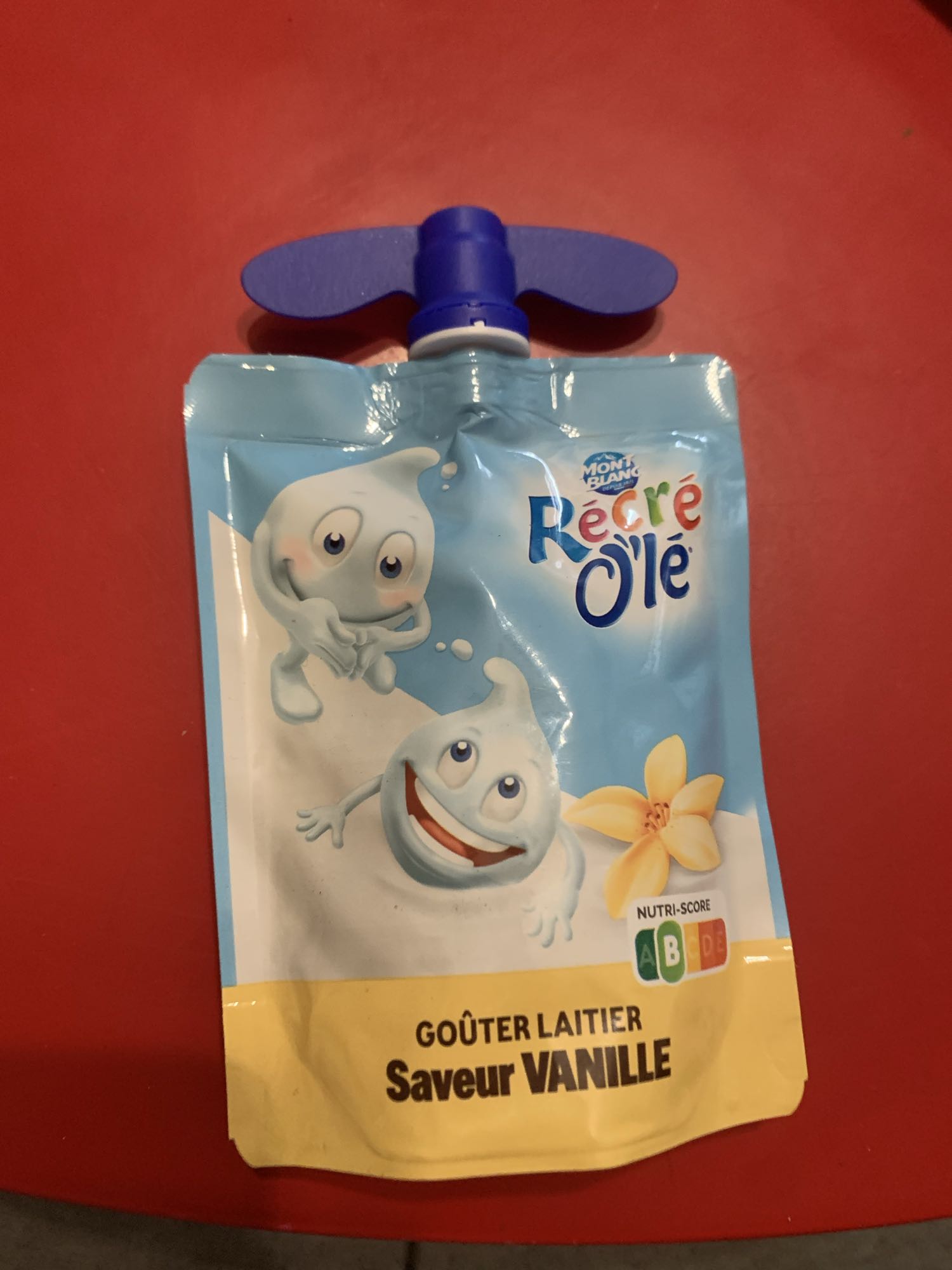 Goûter laitier vanille