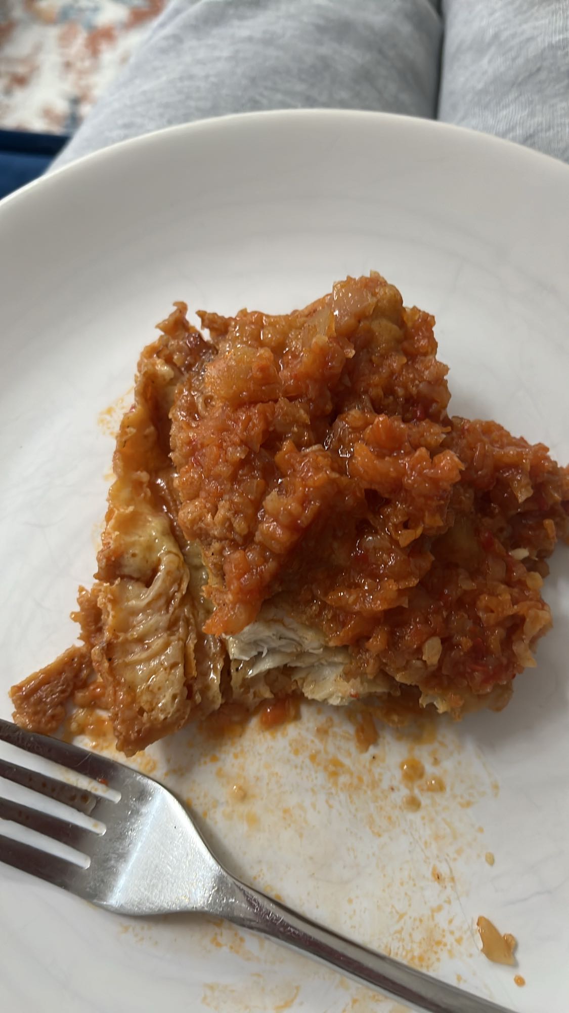 Kurczak w sosie pomidorowym