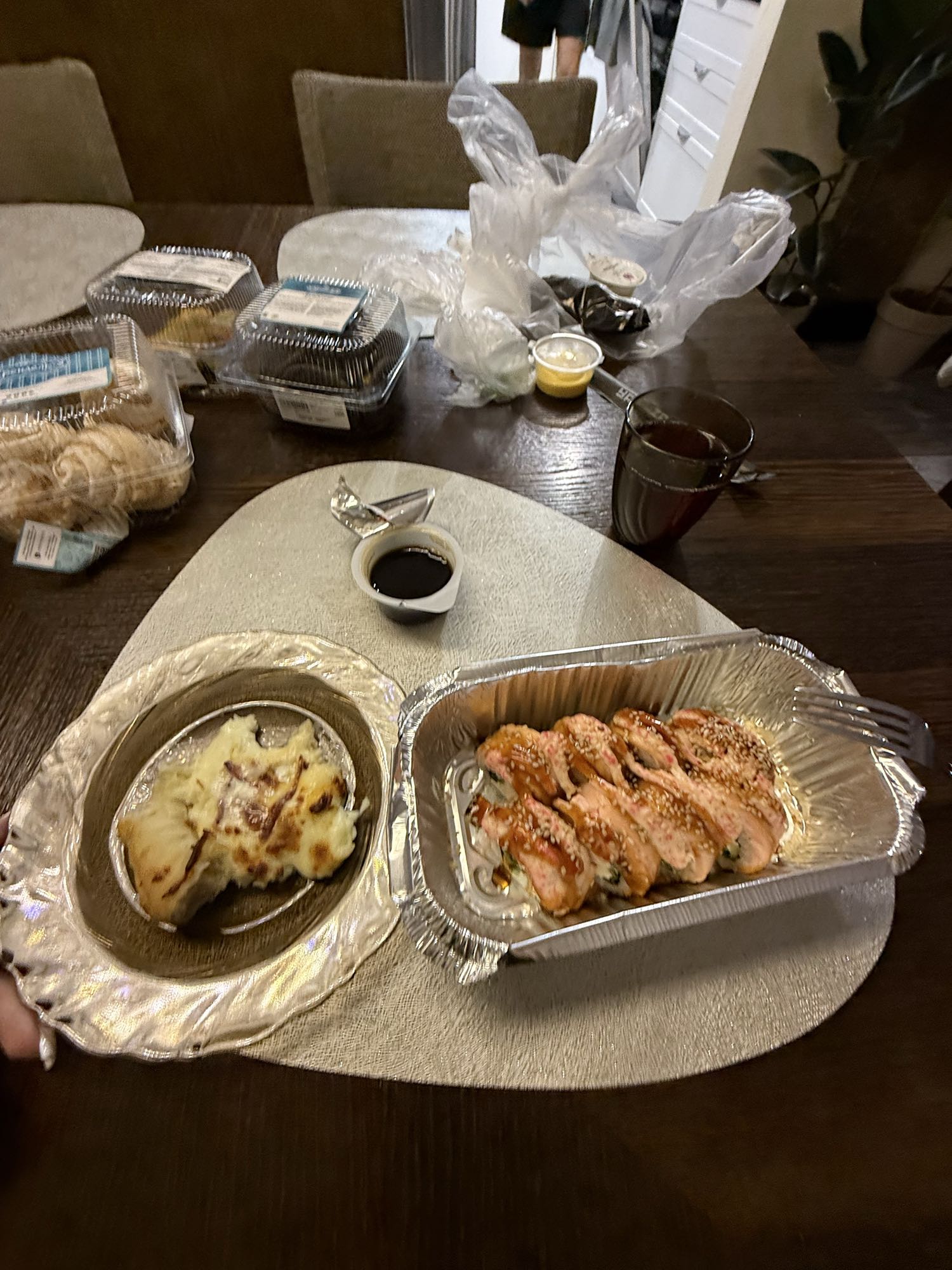 Baked Sushi and Flatbread