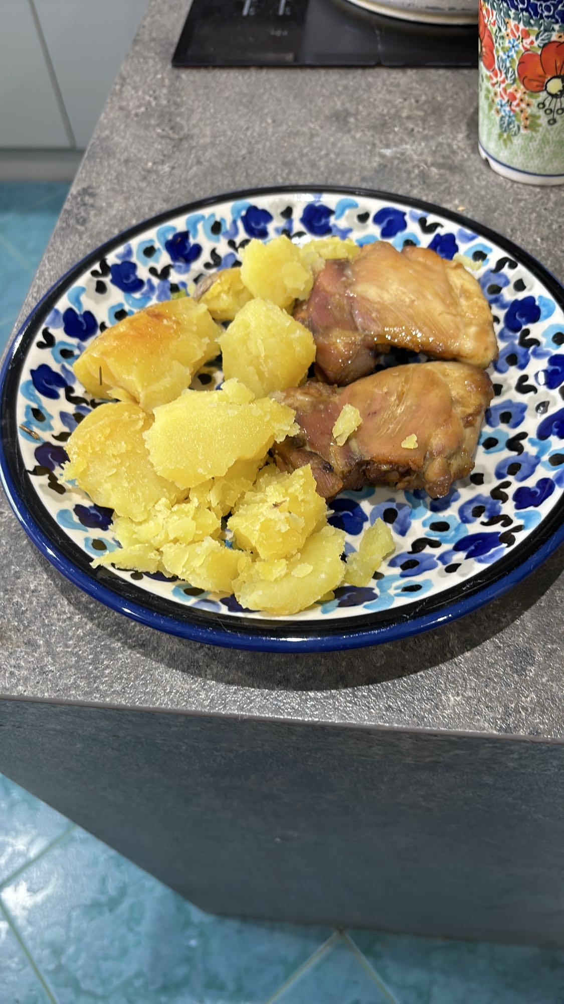 Kurczak z ziemniakami