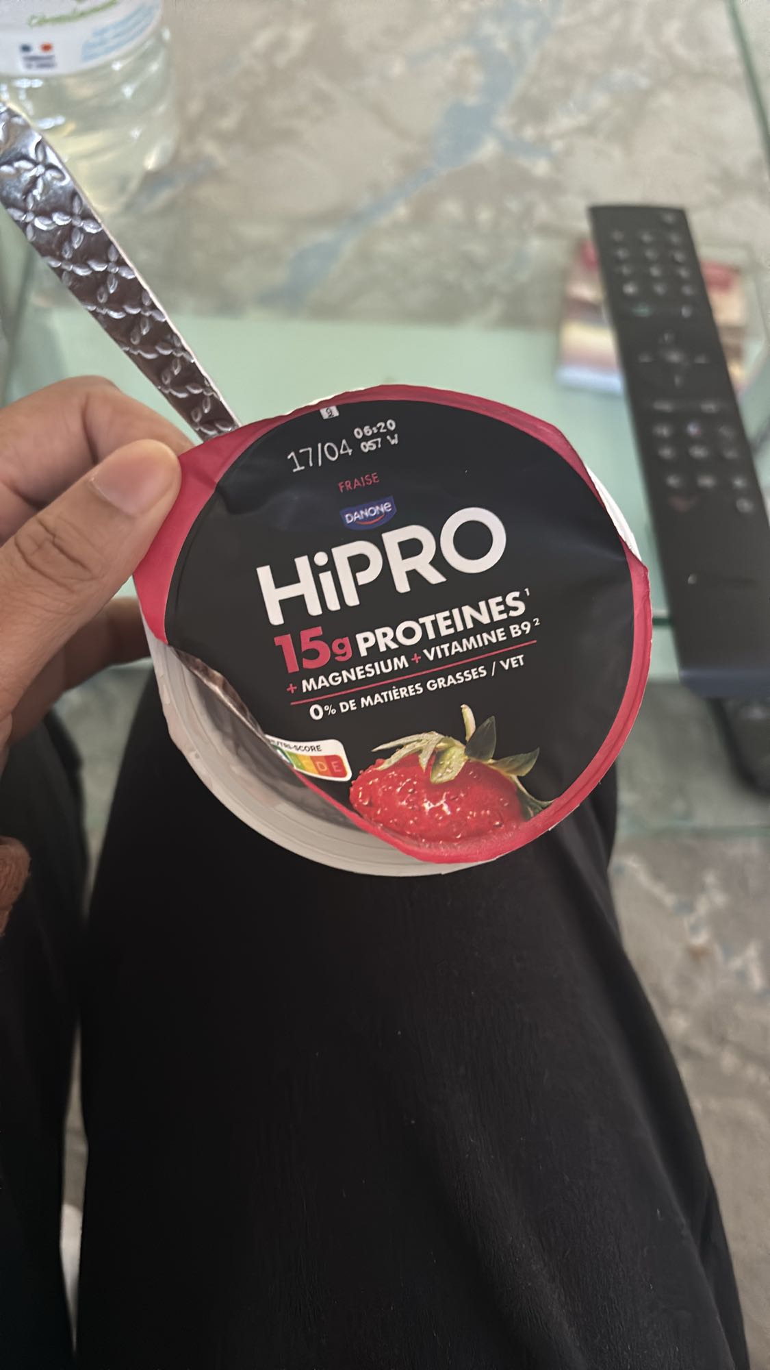 Yaourt protéiné fraise