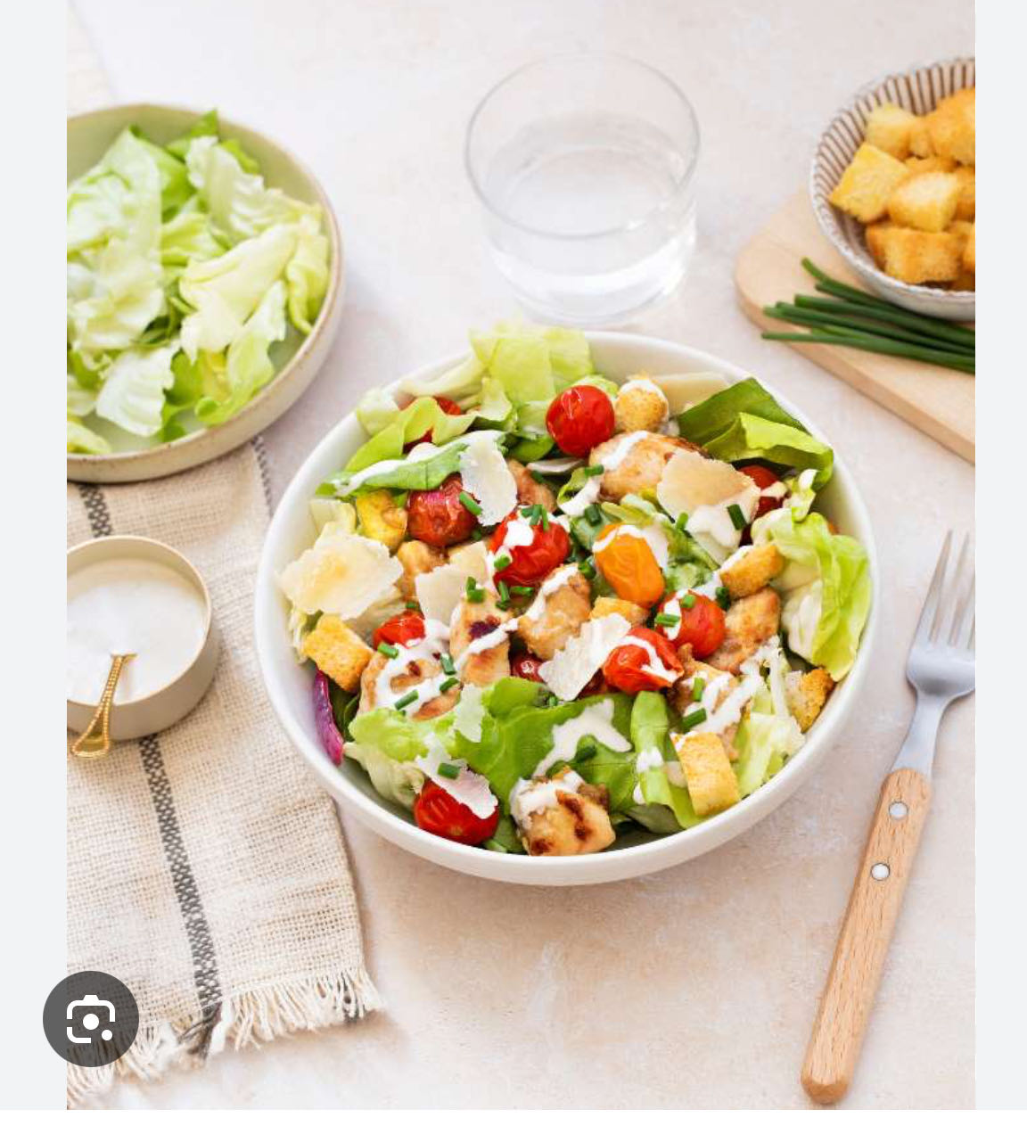 Salade César au poulet