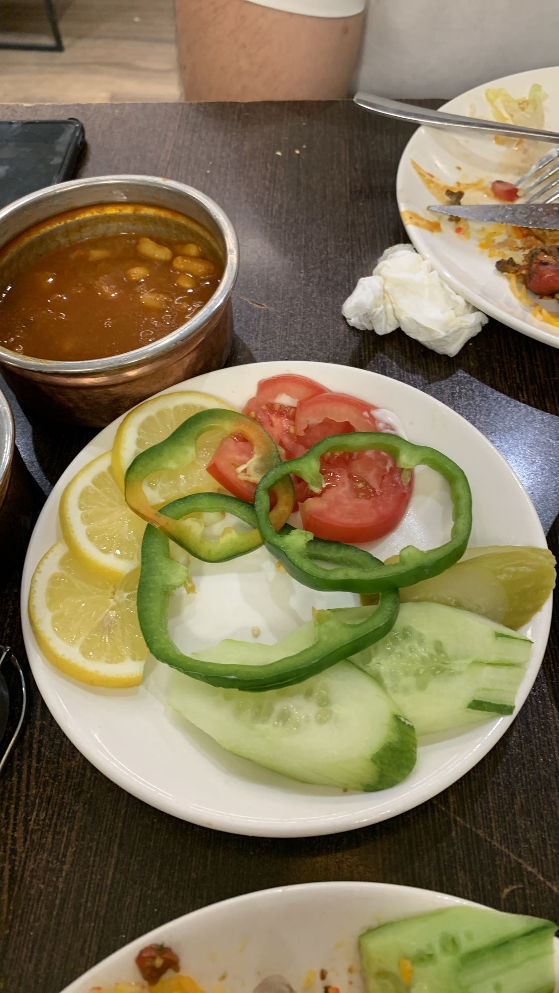 Vegetable Salad with Beans