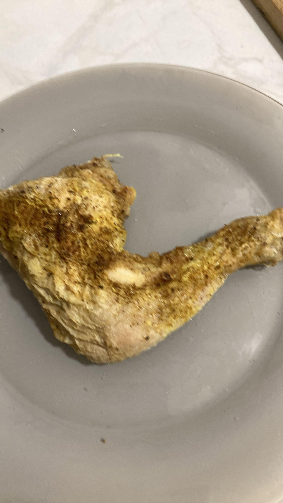 Cuisse de poulet grillée