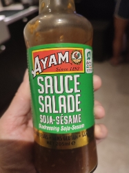 Sauce salade soja-sésame