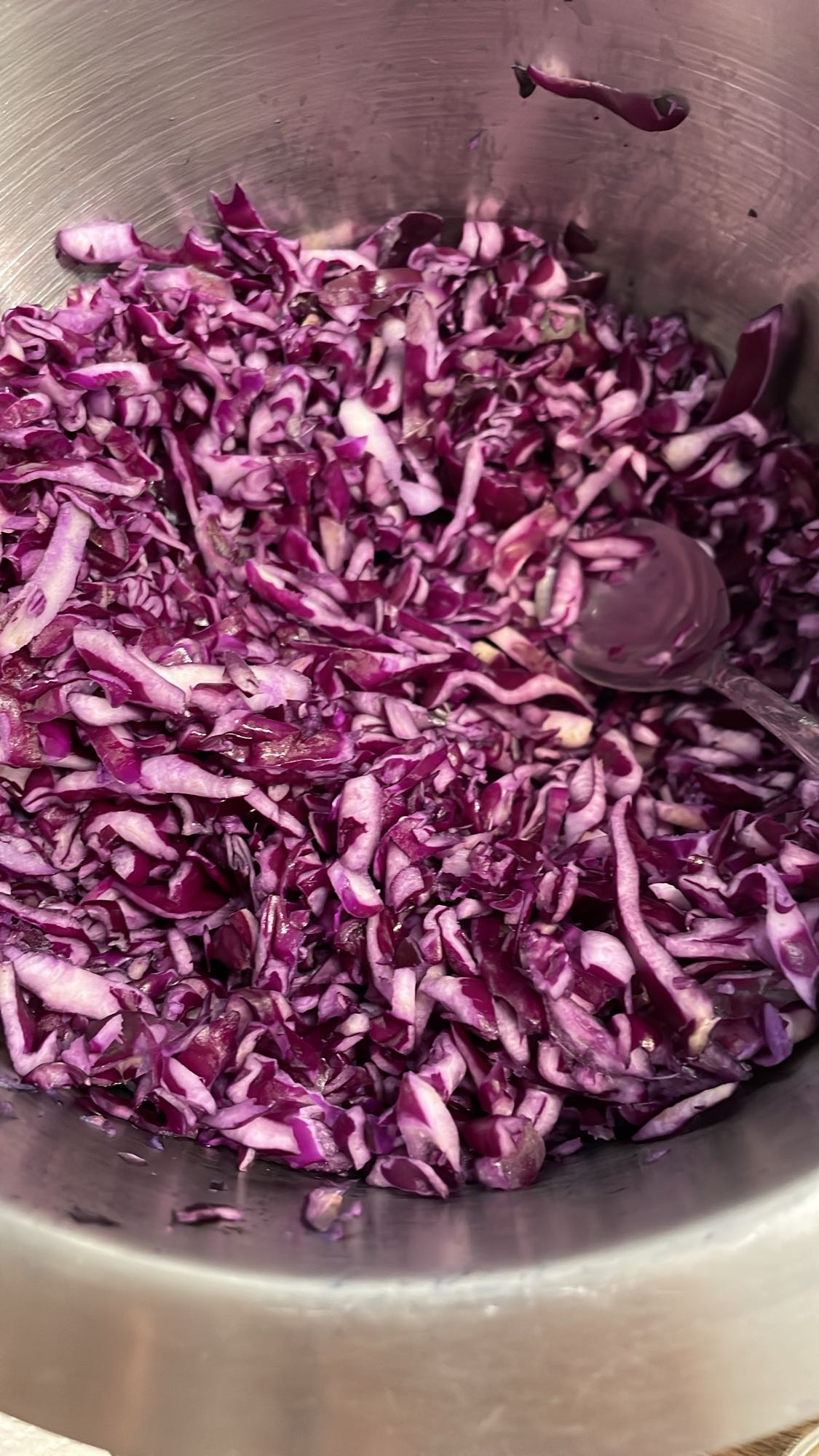 Salade de chou rouge