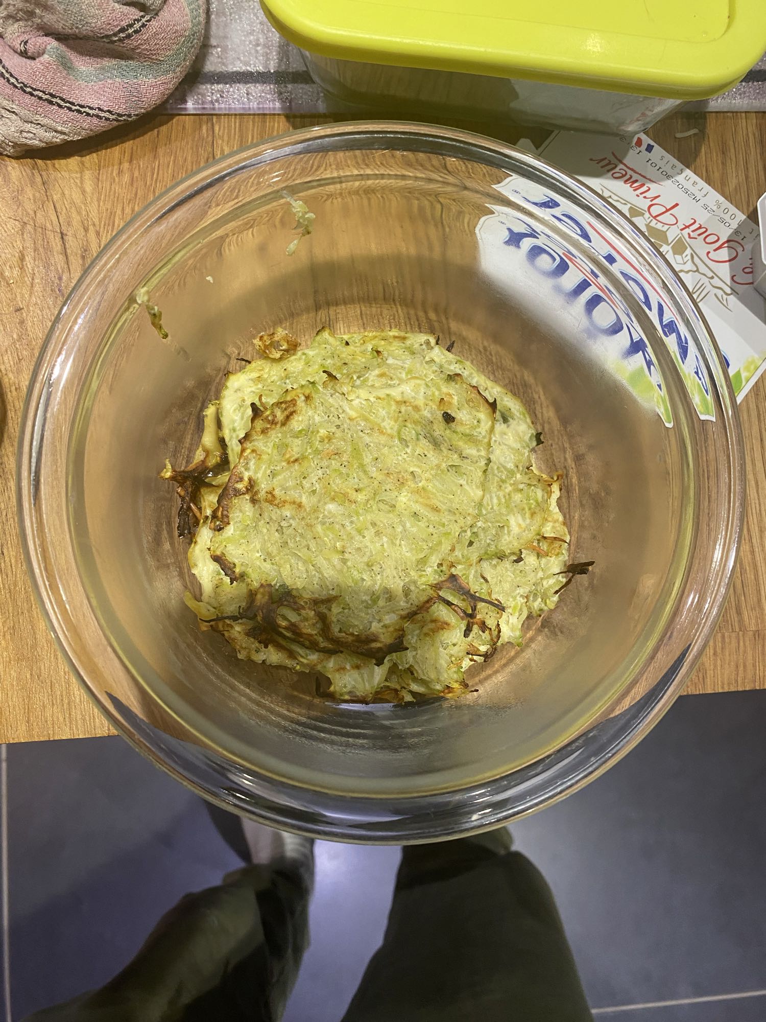 Galette de courgette