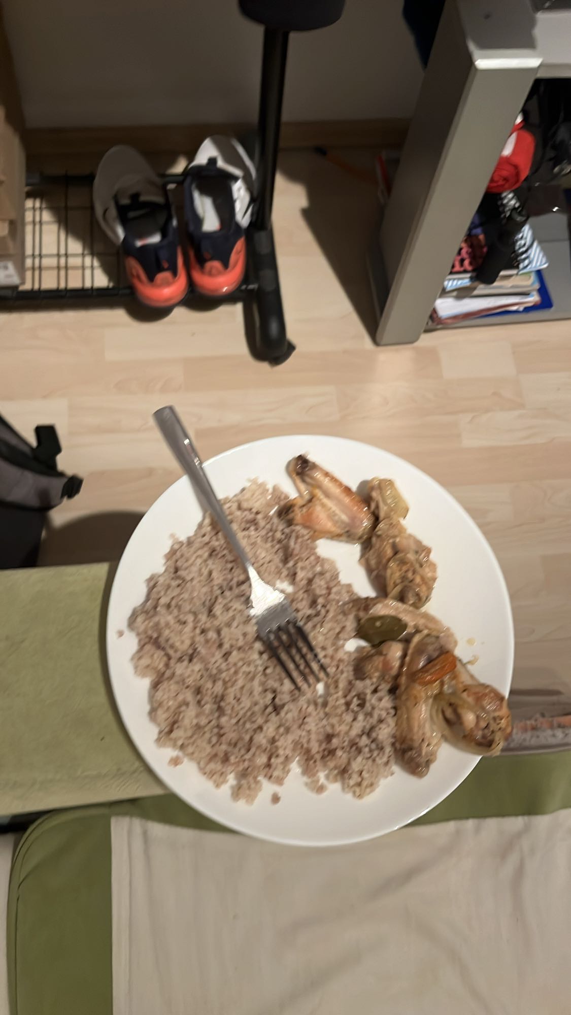 Гречка з куркою