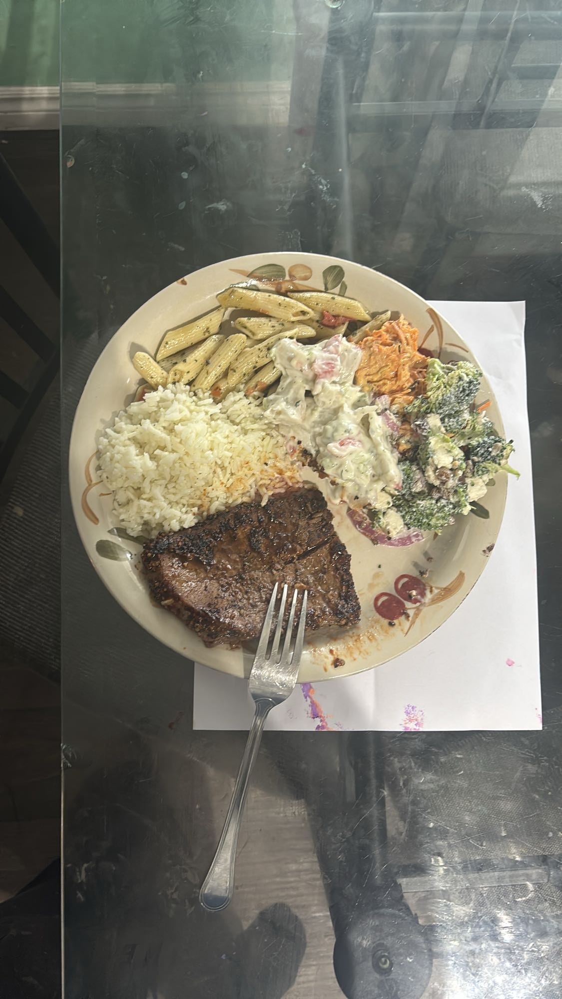 Assiette mixte équilibrée