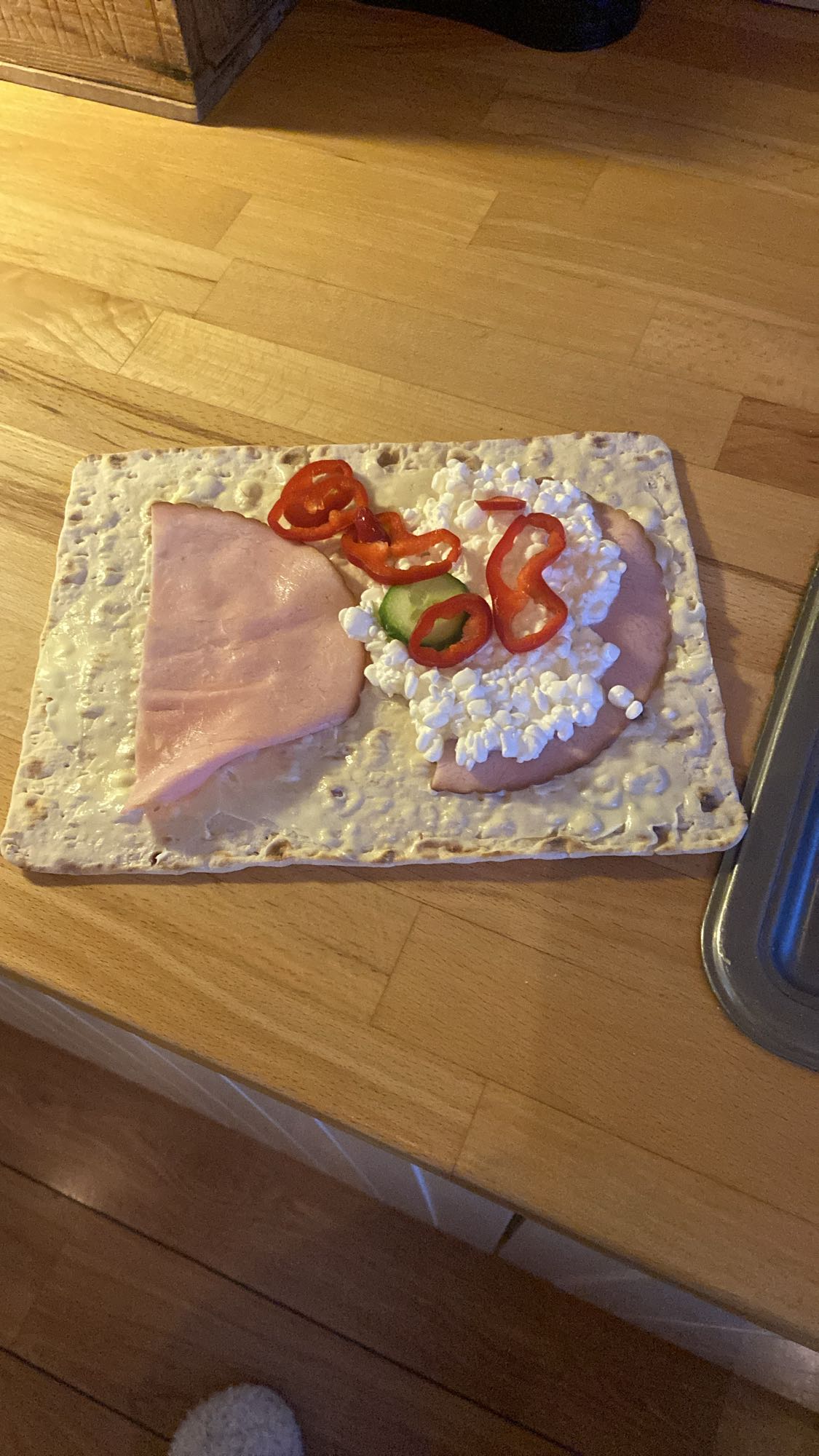 Knäckebröd med pålägg