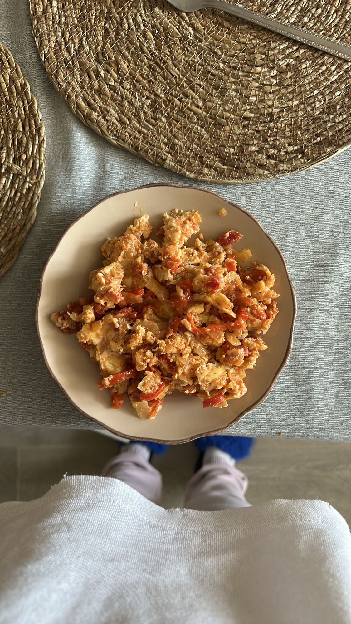 Scrambled Eggs with Veggies