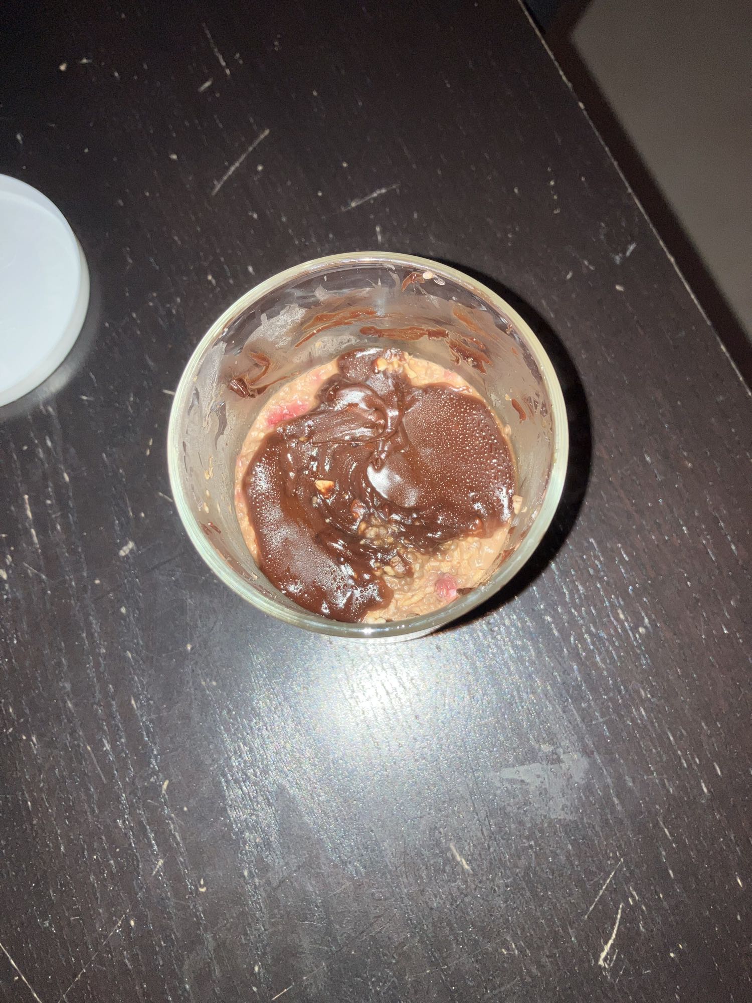 Porridge au chocolat