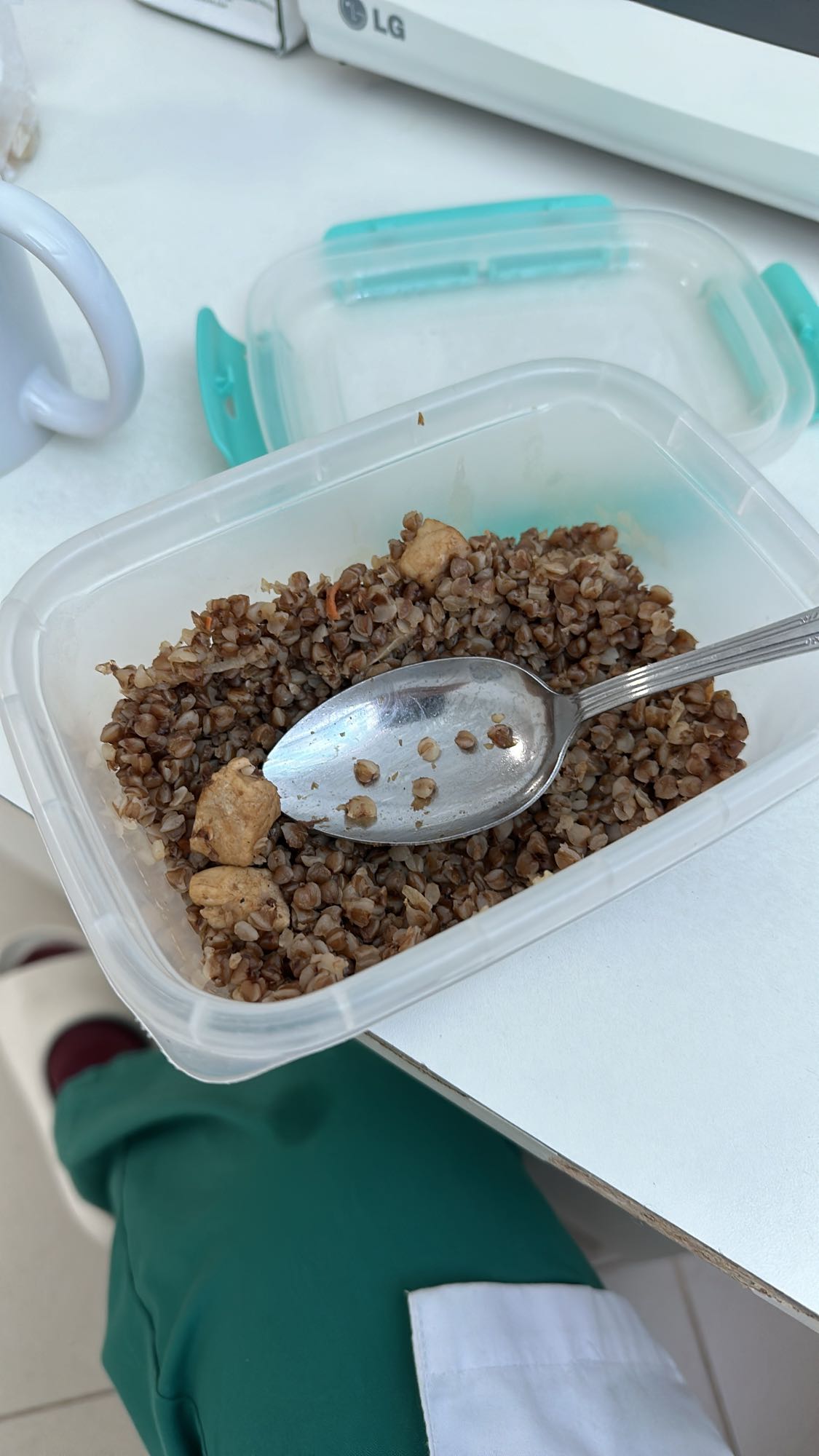 Гречка с курицей