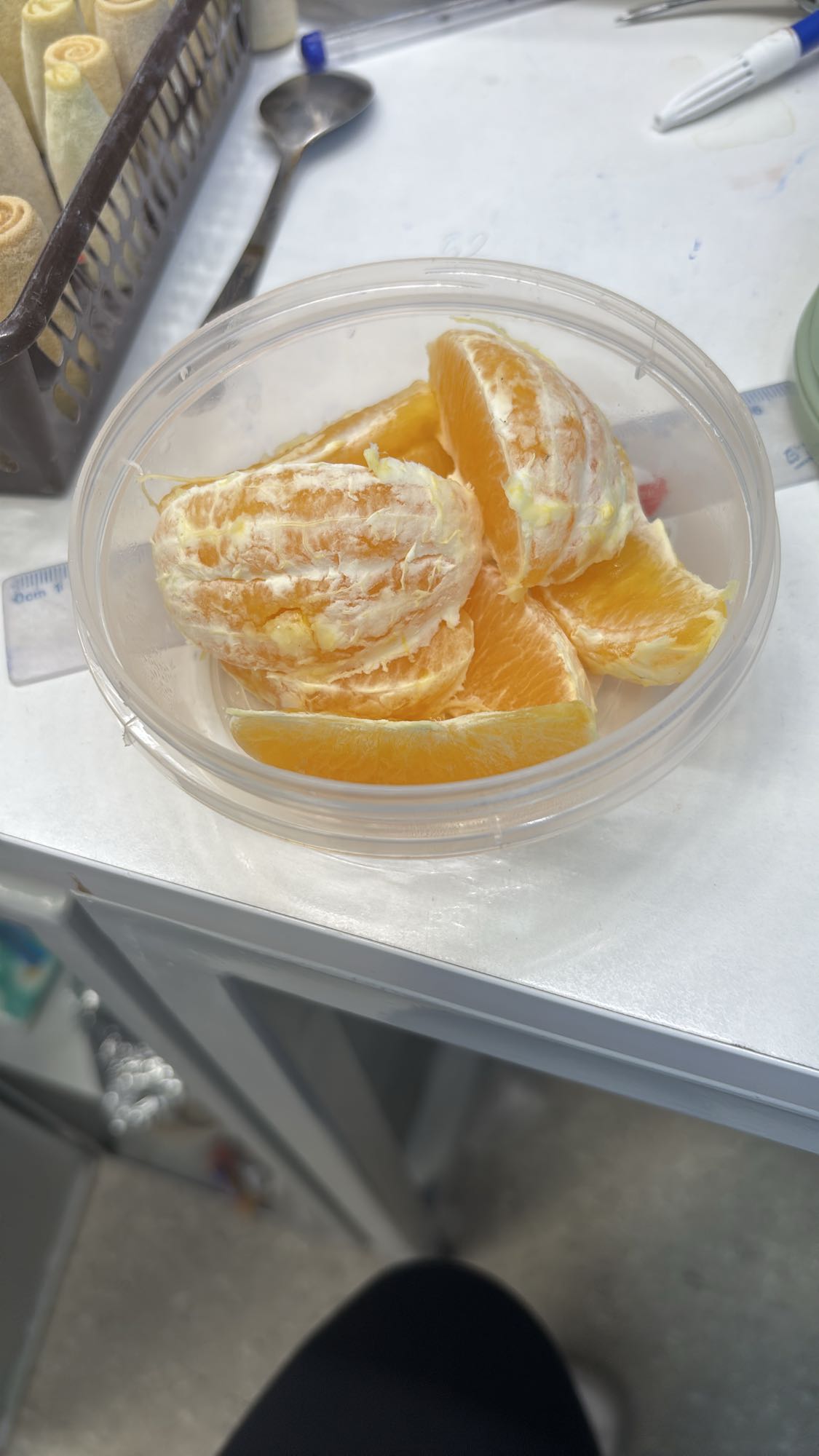 Pomarańcza w kawałkach