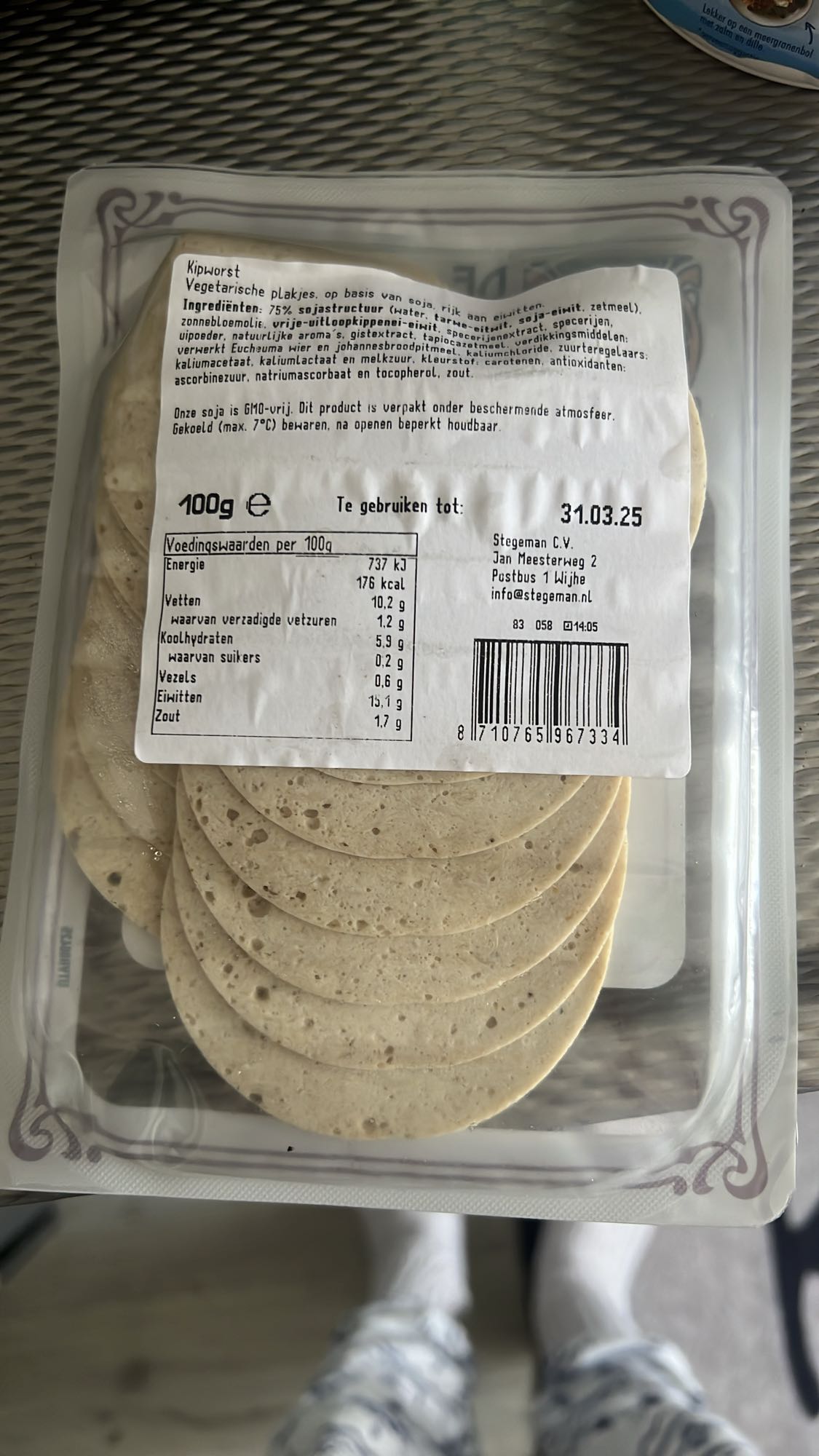 Kiełbasa wegetariańska