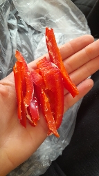 Sliced Red Bell Pepper