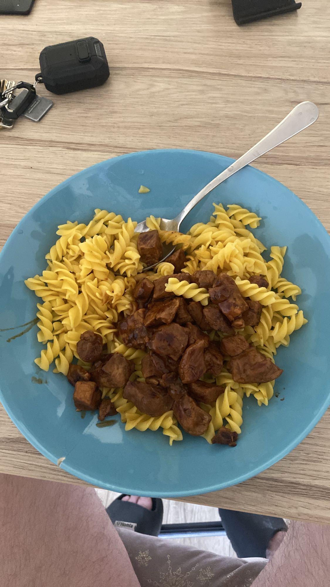 Макароны с мясом